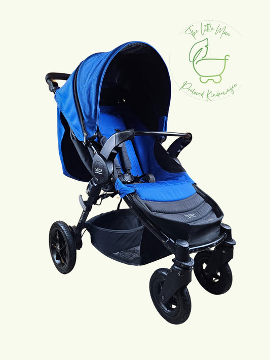 Britax - B-motion Buggy Kinderwagen - Blau in Gutem Zustand / Gut 1