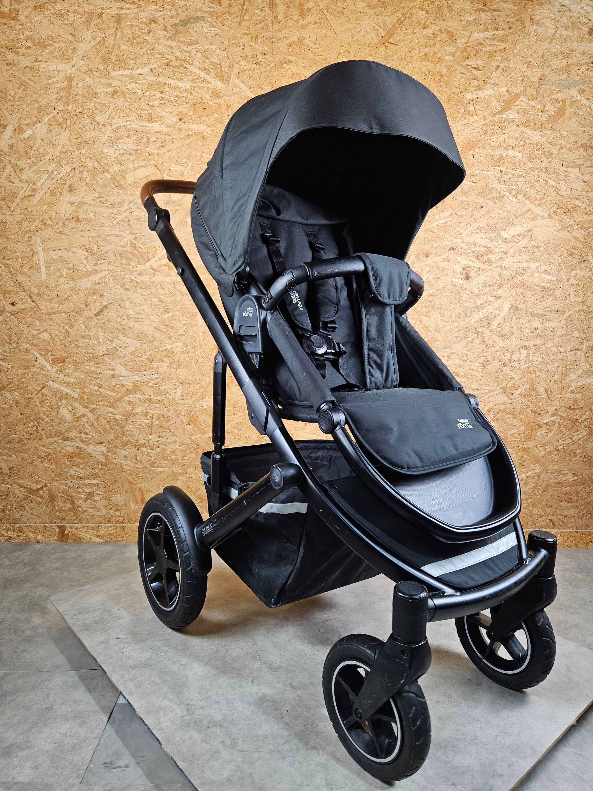 Britax Römer - Duo Smile Iii - Kombikinderwagen (sportsitz und Babywanne) - Schwarz in Gutem Zustand Kinderwagen 10