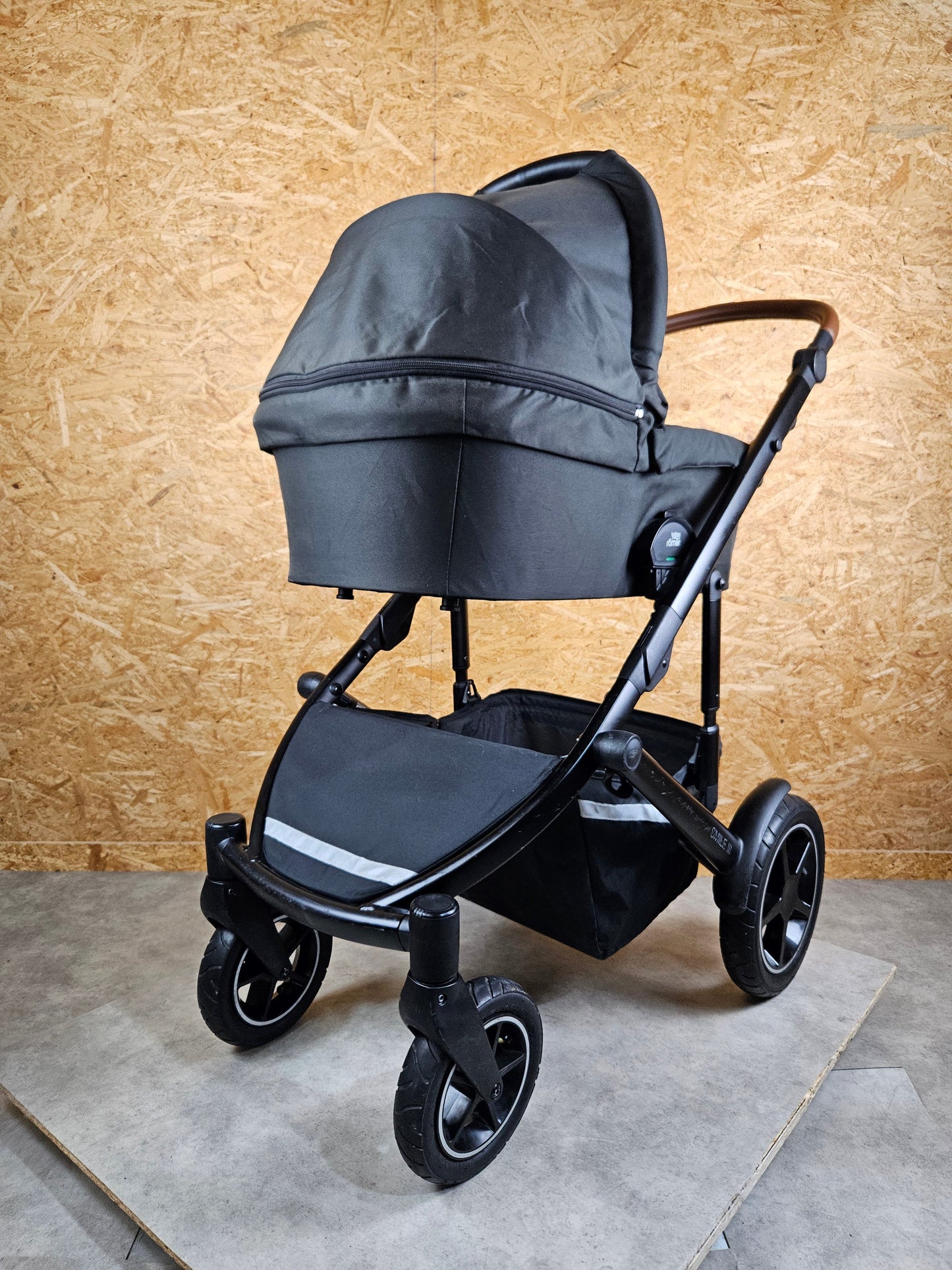 Britax Römer - Duo Smile Iii - Kombikinderwagen (sportsitz und Babywanne) - Schwarz in Gutem Zustand Kinderwagen 18