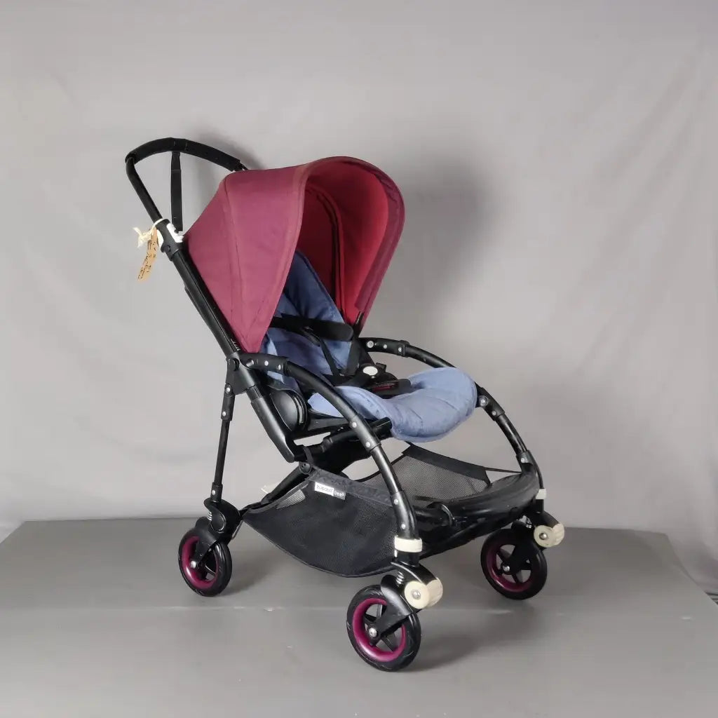 Bugaboo - Kinderwagen - Bee5 - in Gutem Zustand Très Bon état / Bleu,bordeaux 2