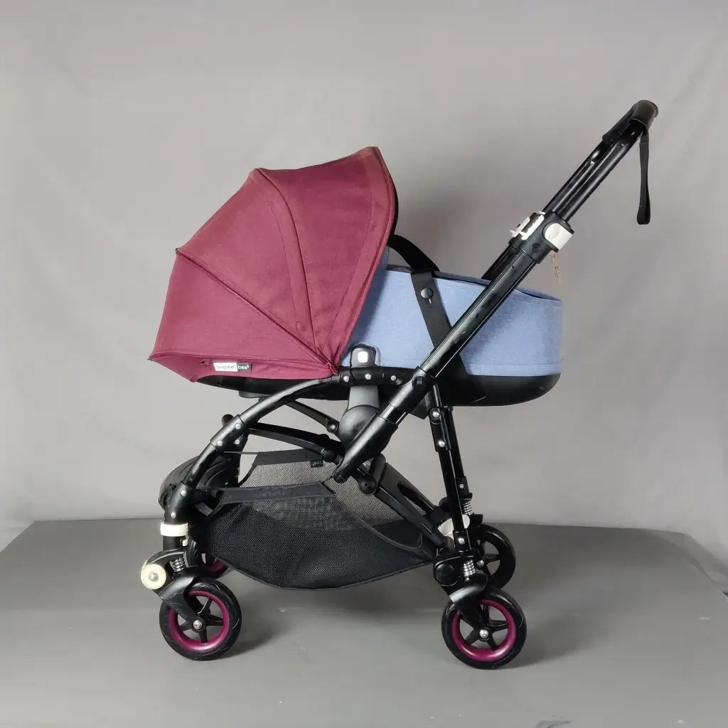 Bugaboo - Kinderwagen - Bee5 - in Gutem Zustand Très Bon état / Bleu,bordeaux 9
