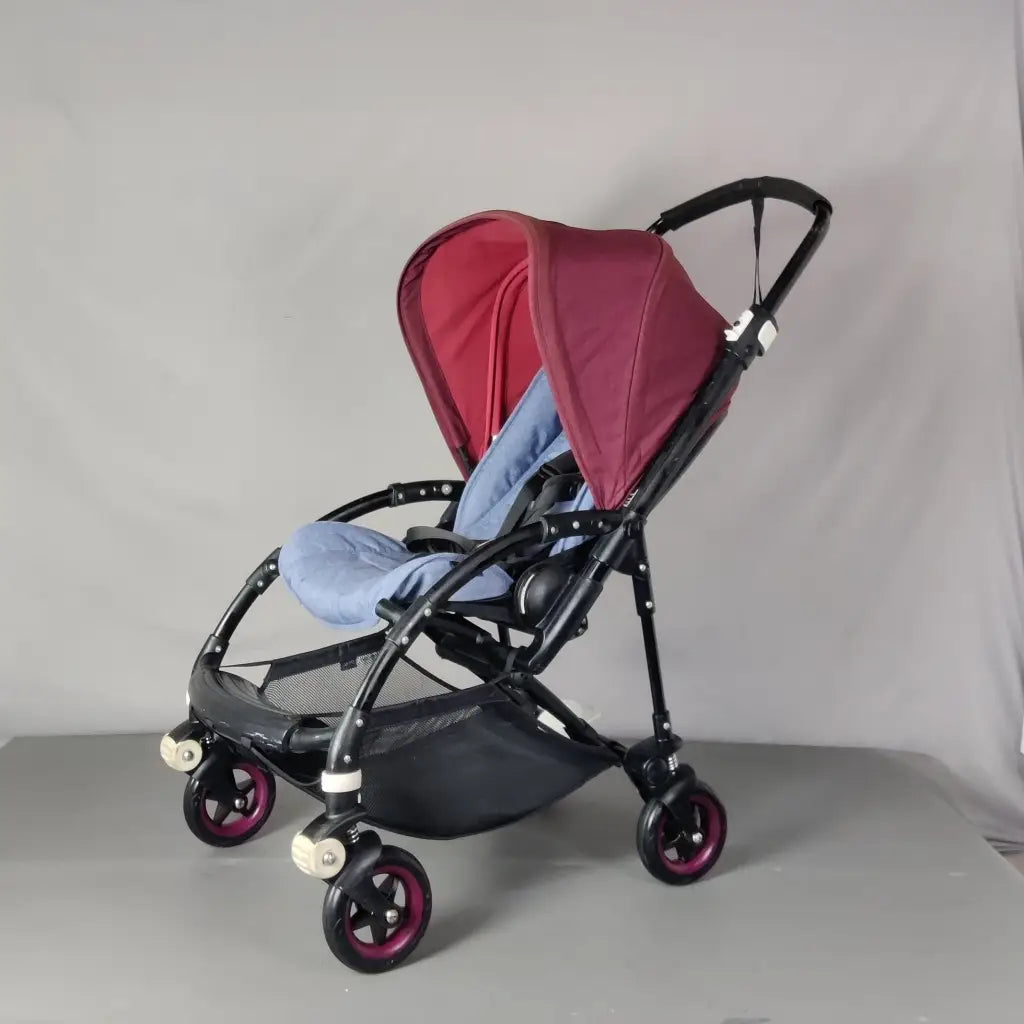 Bugaboo - Kinderwagen - Bee5 - in Gutem Zustand Très Bon état / Bleu,bordeaux 3