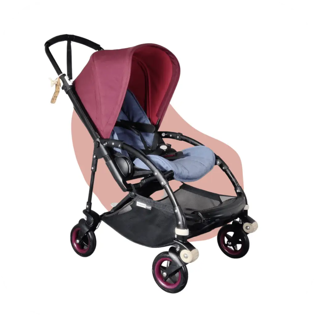 Bugaboo - Kinderwagen - Bee5 - in Gutem Zustand Très Bon état / Bleu,bordeaux 1