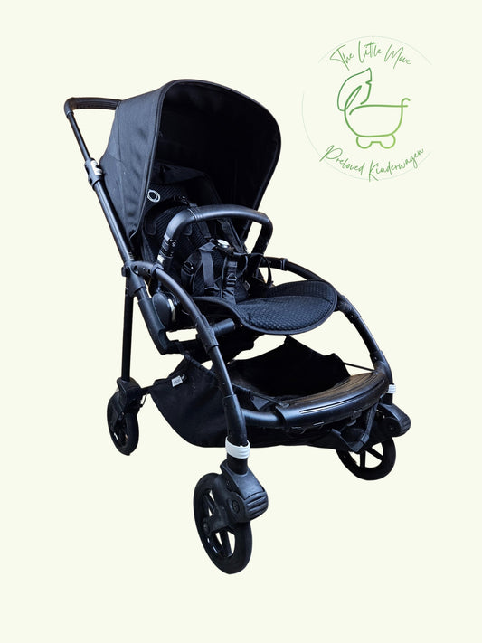 Bugaboo Bee 6 - Schwarz in Gutem Zustand Kinderwagen 1