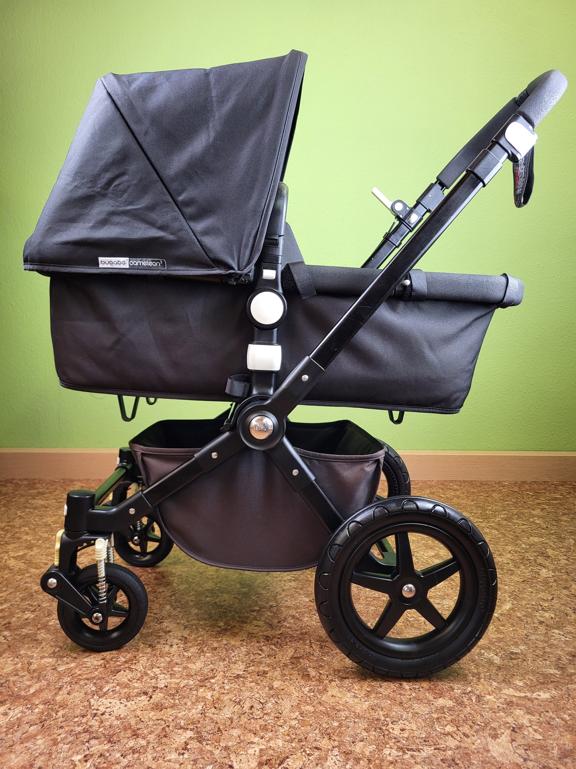 Bugaboo Cameleon 3 - Black Kombikinderwagen (liegewanne Und Sportsitz) Schwarz / Gut Kinderwagen 7