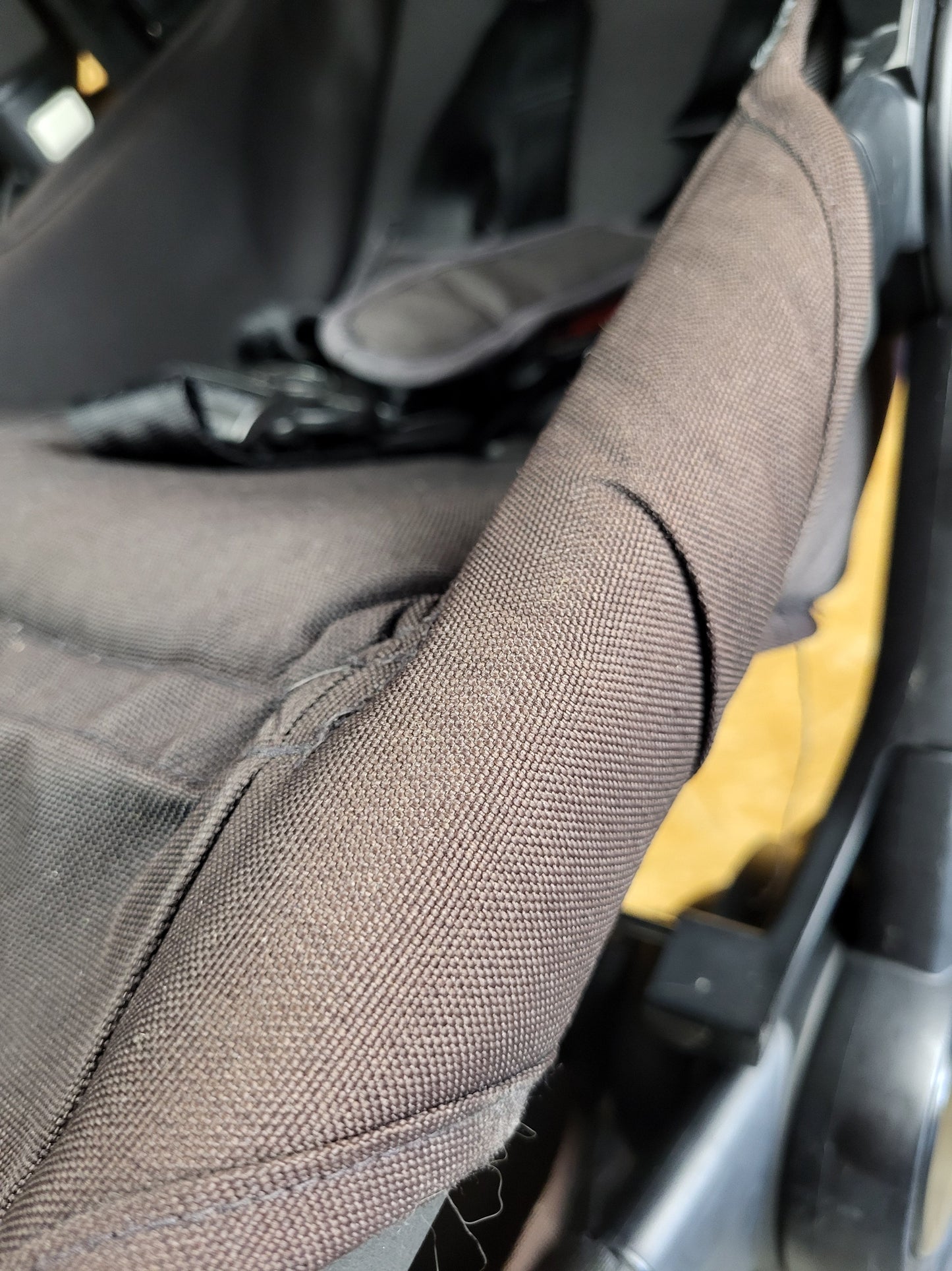 Bugaboo - Donkey 2 Duo Kinderwagen (1 Liegewanne / 2 Sportsitze) inkl. seitliche Gepäcktasche - Schwarz - in gutem Zustand