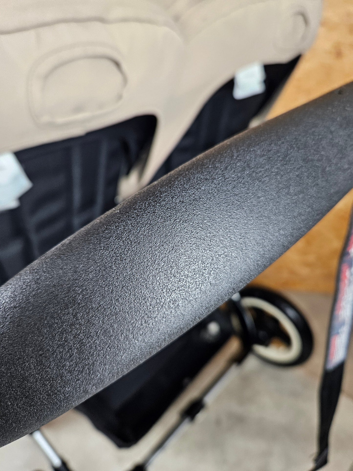 Bugaboo - Donkey Duo Kinderwagen (1 Liegewanne / 2 Sportsitze) inkl. seitliche Gepäcktasche - Ivory - in gutem Zustand