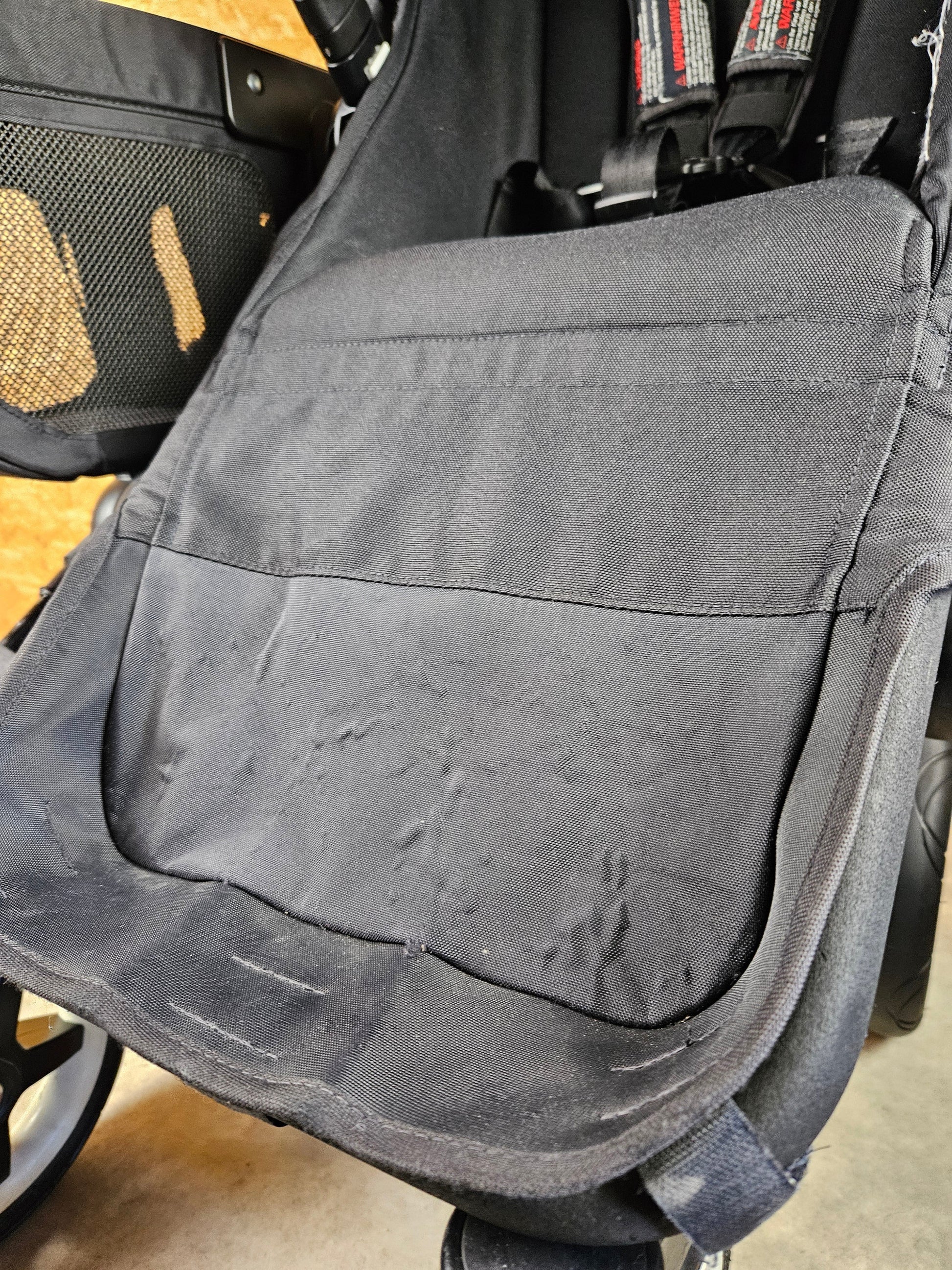 Bugaboo - Donkey Mono Geschwisterwagen (sportsitz und Liegewanne) Inkl. Seitliche Gepäcktasche - Grau - in sehr Gutem