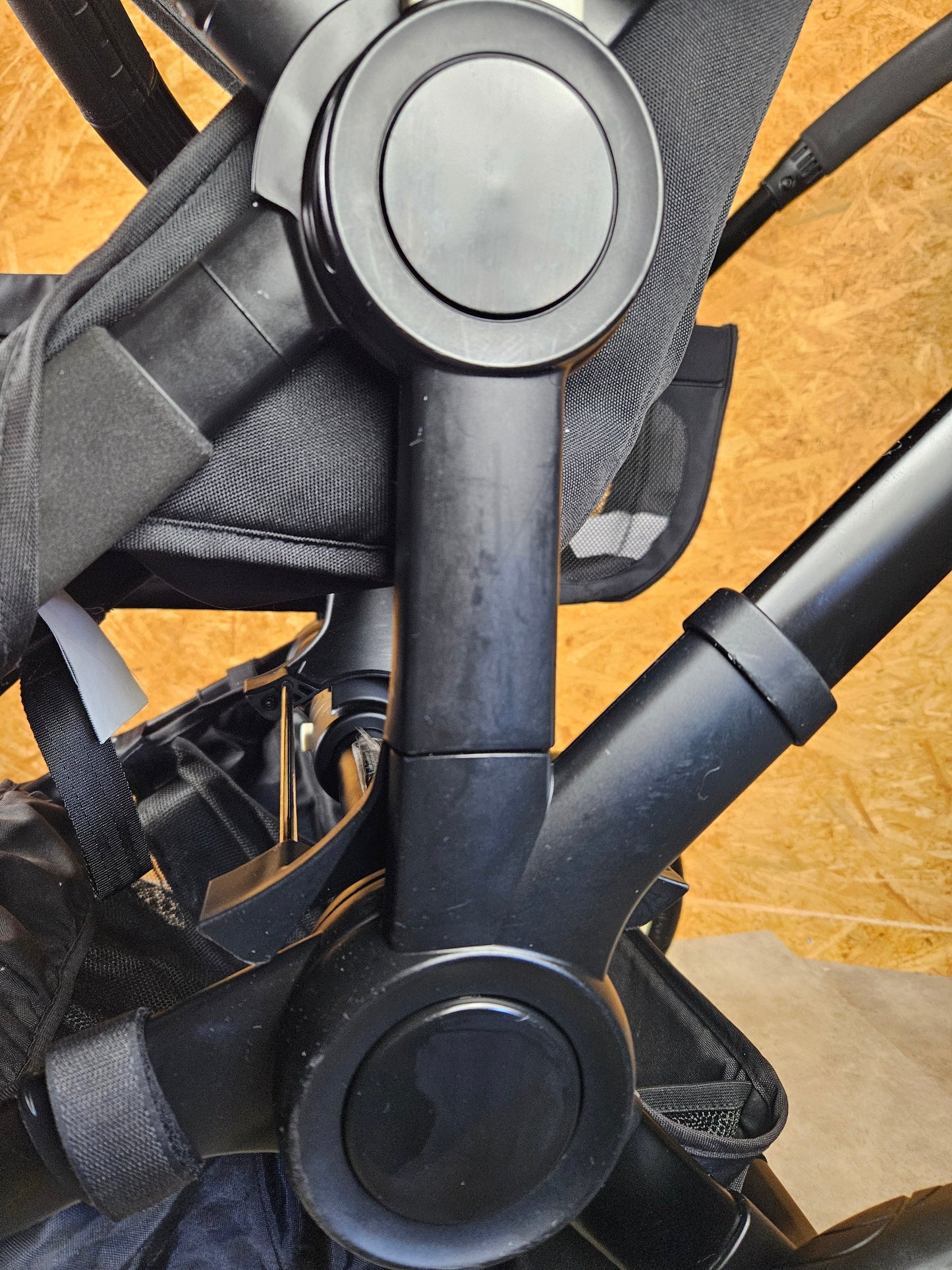 Bugaboo - Donkey Mono Geschwisterwagen (sportsitz und Liegewanne) Inkl. Seitliche Gepäcktasche - Grau - in sehr Gutem