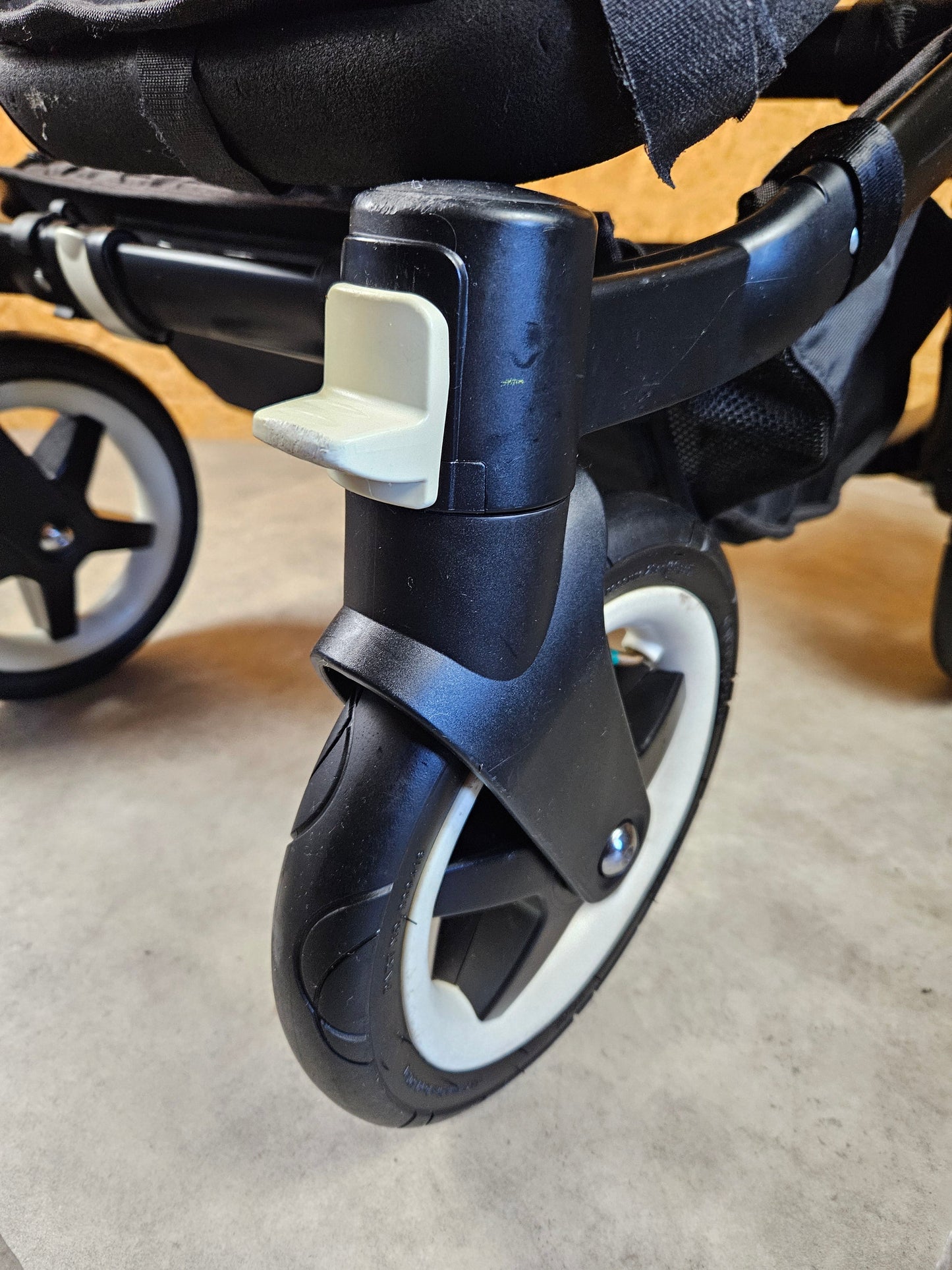 Bugaboo - Donkey Mono Geschwisterwagen (sportsitz und Liegewanne) Inkl. Seitliche Gepäcktasche - Grau - in sehr Gutem