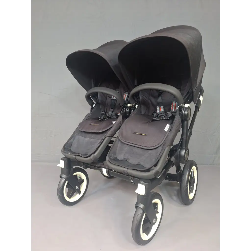 Bugaboo - Geschwisterkinderwagen - Donkey 3 Twin Bon état / Noir Kinderwagen 8