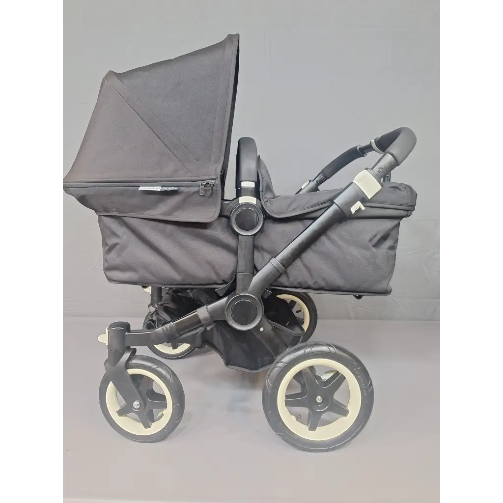 Bugaboo - Geschwisterkinderwagen - Donkey 3 Twin Bon état / Noir Kinderwagen 5