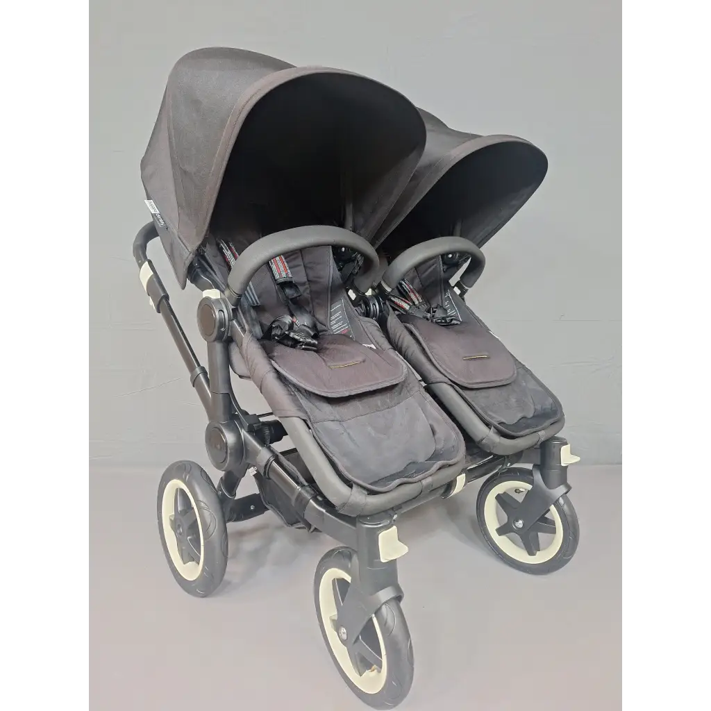 Bugaboo - Geschwisterkinderwagen - Donkey 3 Twin Bon état / Noir Kinderwagen 9
