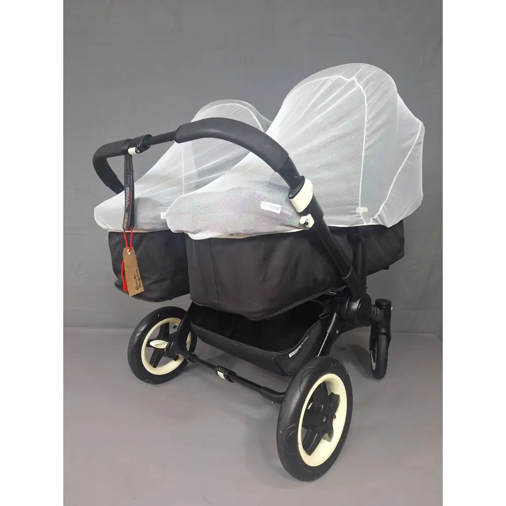 Bugaboo - Geschwisterkinderwagen - Donkey 3 Twin Bon état / Noir Kinderwagen 6