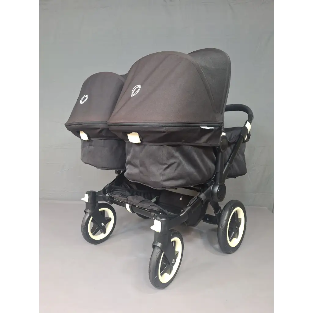 Bugaboo - Geschwisterkinderwagen - Donkey 3 Twin Bon état / Noir Kinderwagen 4