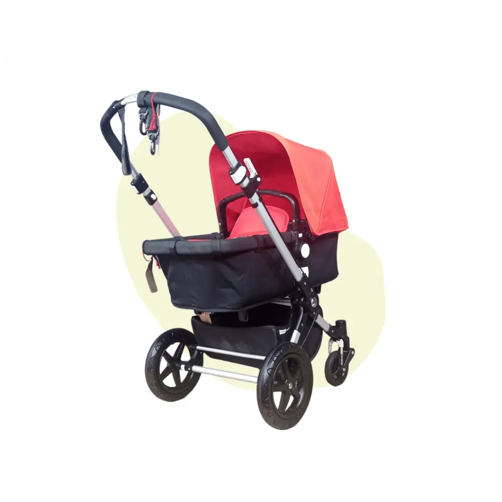 Bugaboo - Kinderwagen - Cameleon 3 - in Gutem Zustand Très Bon état / Noir,rouge 1