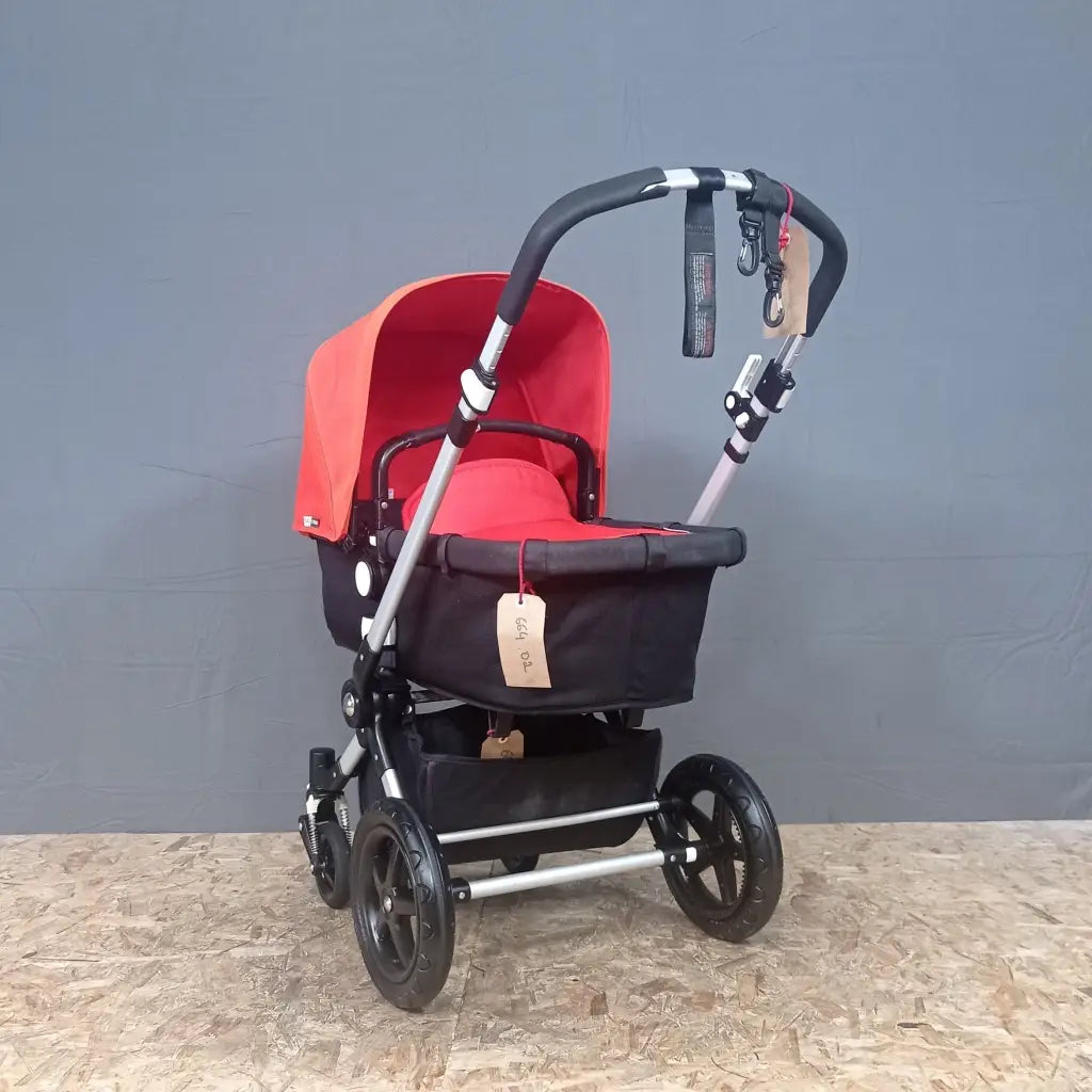 Bugaboo - Kinderwagen - Cameleon 3 - in Gutem Zustand Très Bon état / Noir,rouge 5