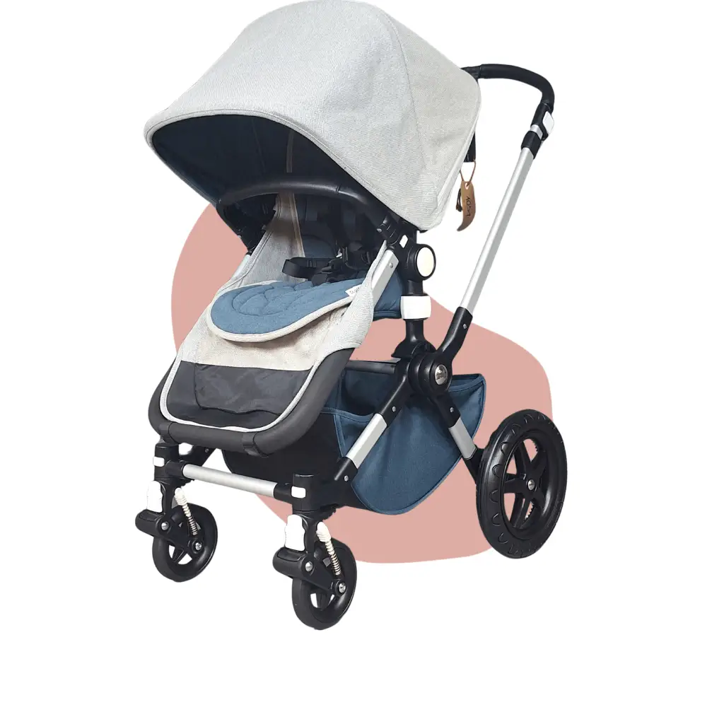 Bugaboo - Kinderwagen - Cameleon 3 Très Bon état / Bleu,gris 1