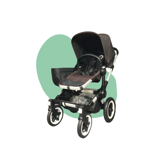 Bugaboo - Kinderwagen - Donkey 2 Duo Bon état / Noir 1
