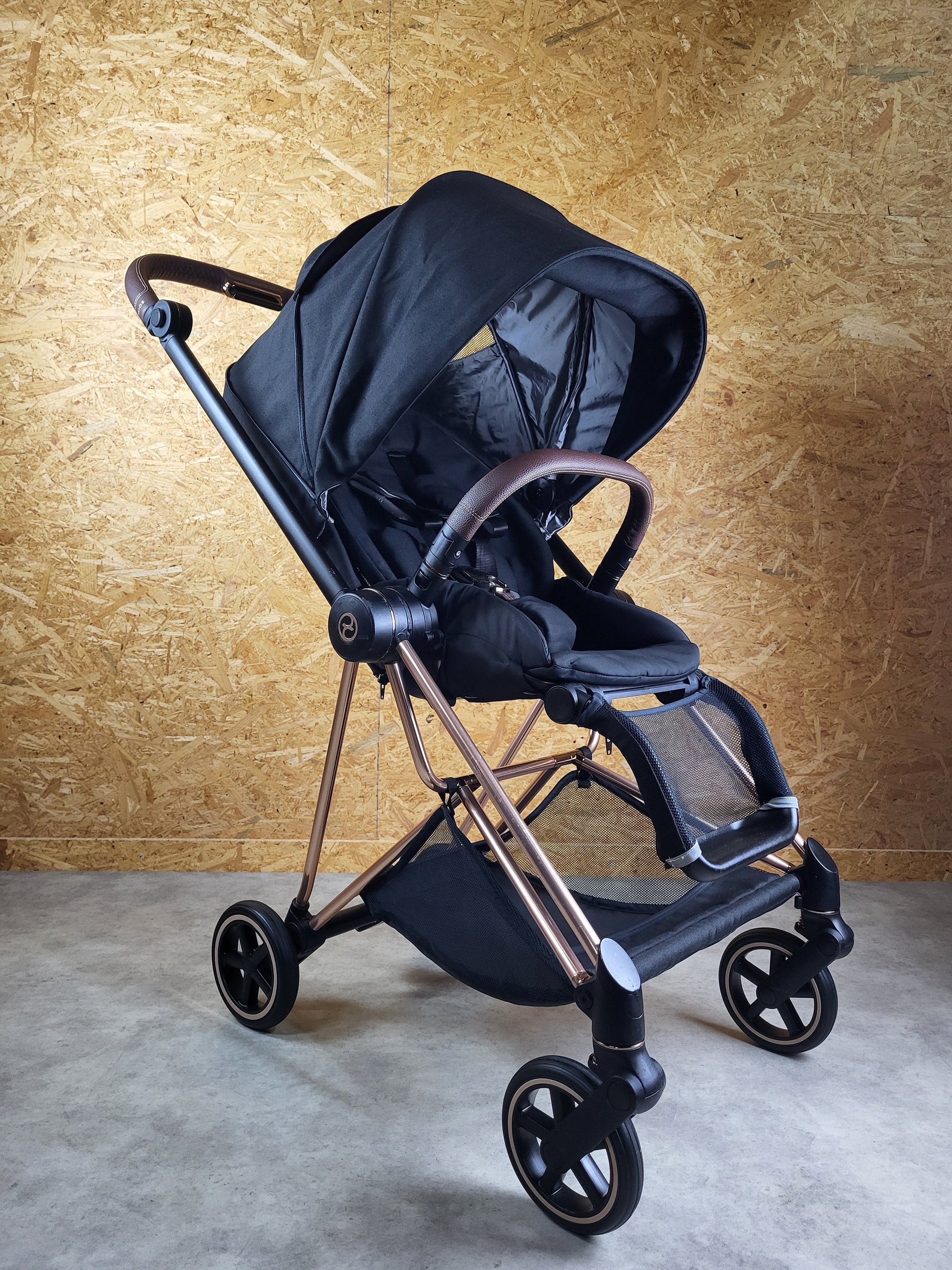 Cybex - Mios Kinderwagen (sportsitz und Aufsatz Rosegold) - Schwarz in sehr Gutem Zustand 20