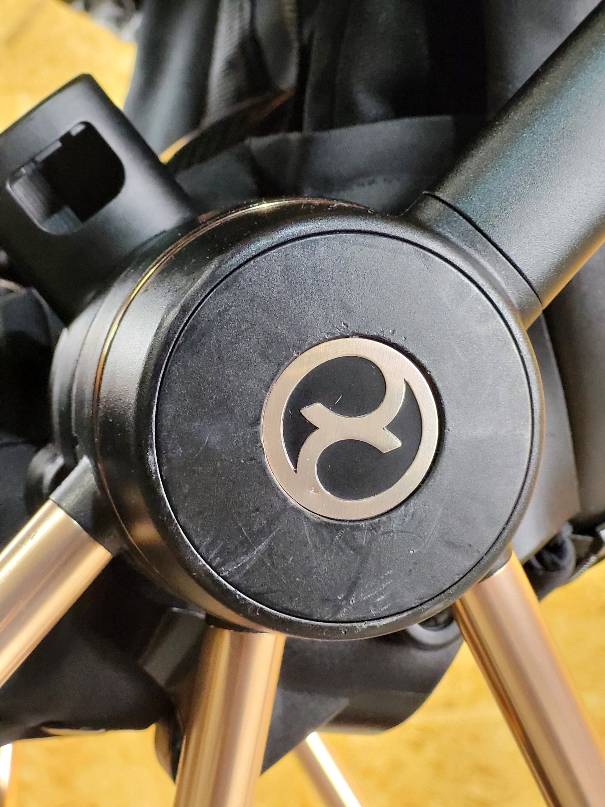 Cybex - Mios Kinderwagen (sportsitz und Aufsatz Rosegold) - Schwarz in sehr Gutem Zustand 3