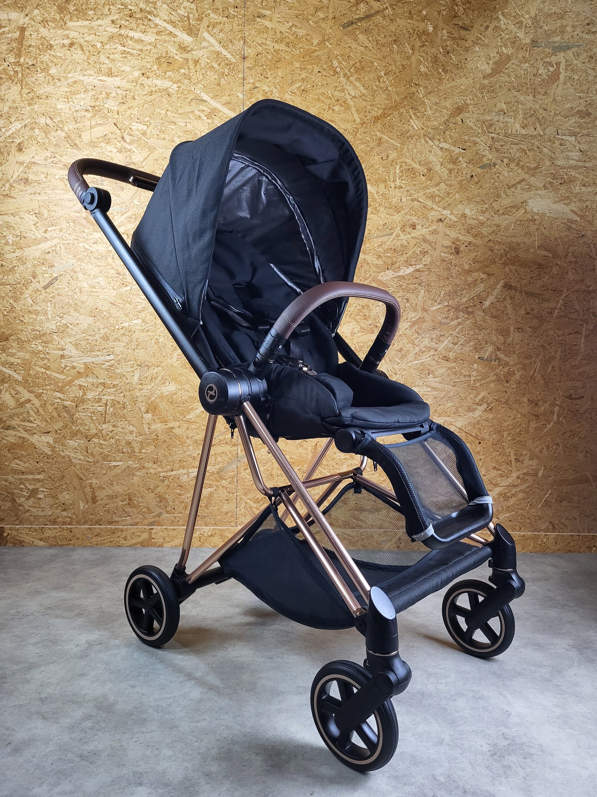 Cybex - Mios Kinderwagen (sportsitz und Aufsatz Rosegold) - Schwarz in sehr Gutem Zustand 18