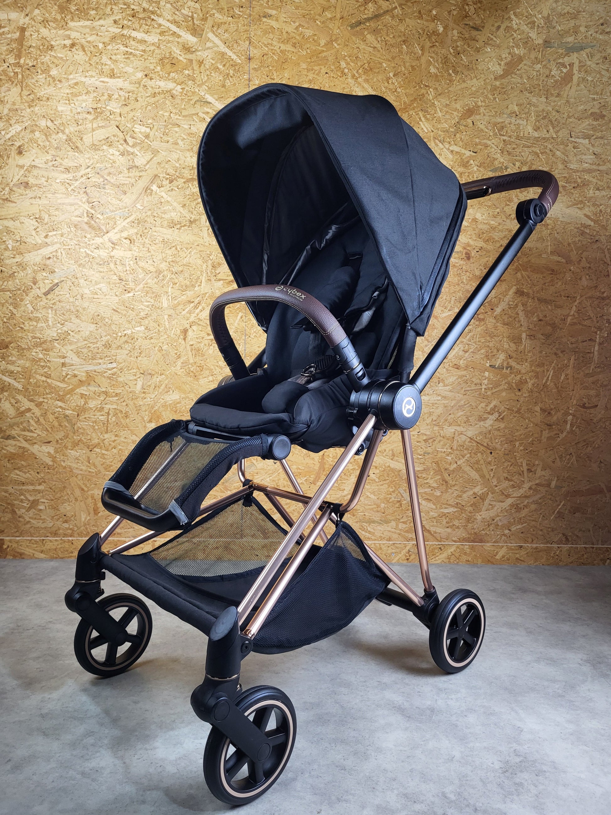 Cybex - Mios Kinderwagen (sportsitz und Aufsatz Rosegold) - Schwarz in sehr Gutem Zustand 21