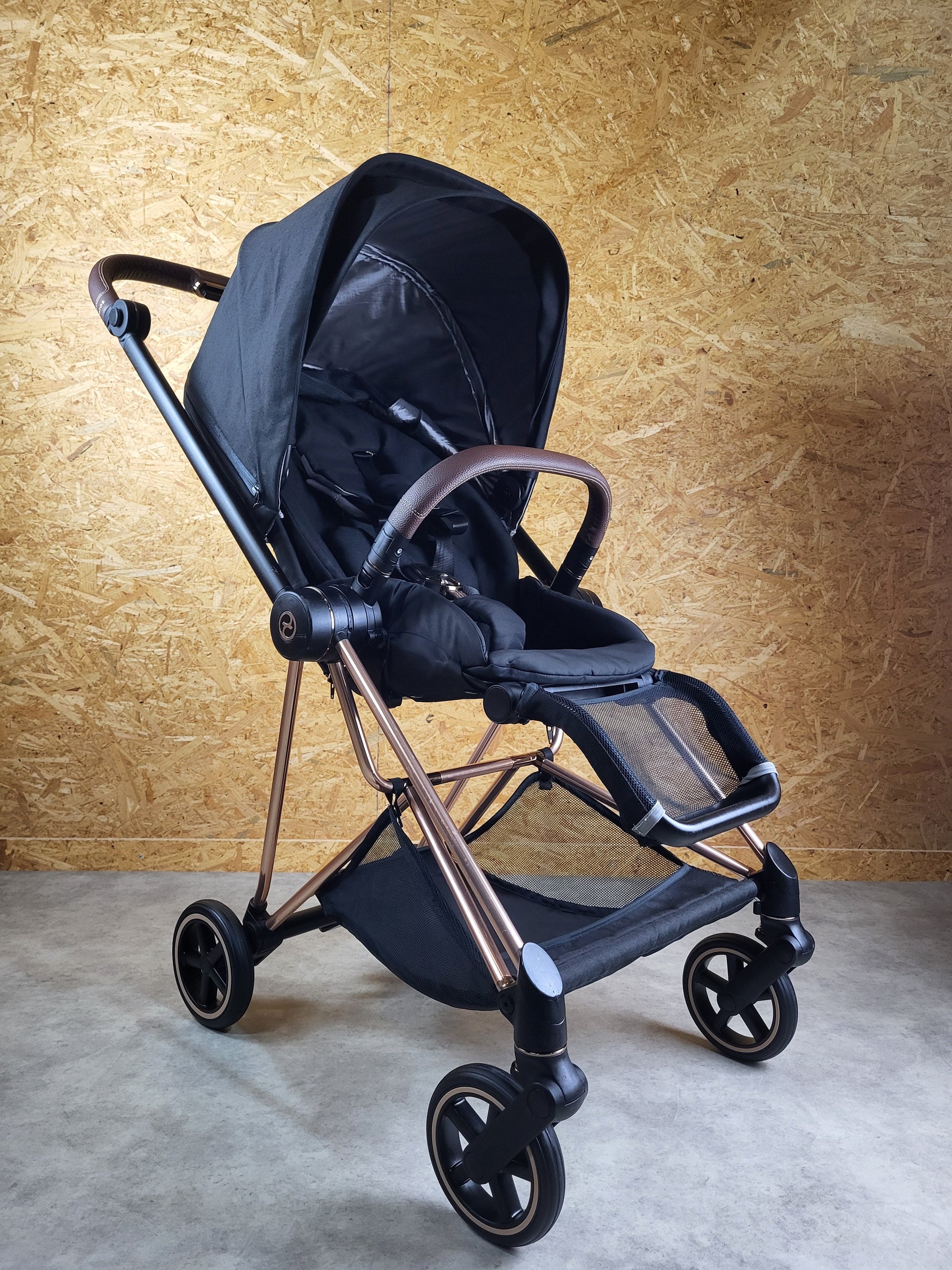 Cybex - Mios Kinderwagen (sportsitz und Aufsatz Rosegold) - Schwarz in sehr Gutem Zustand 24