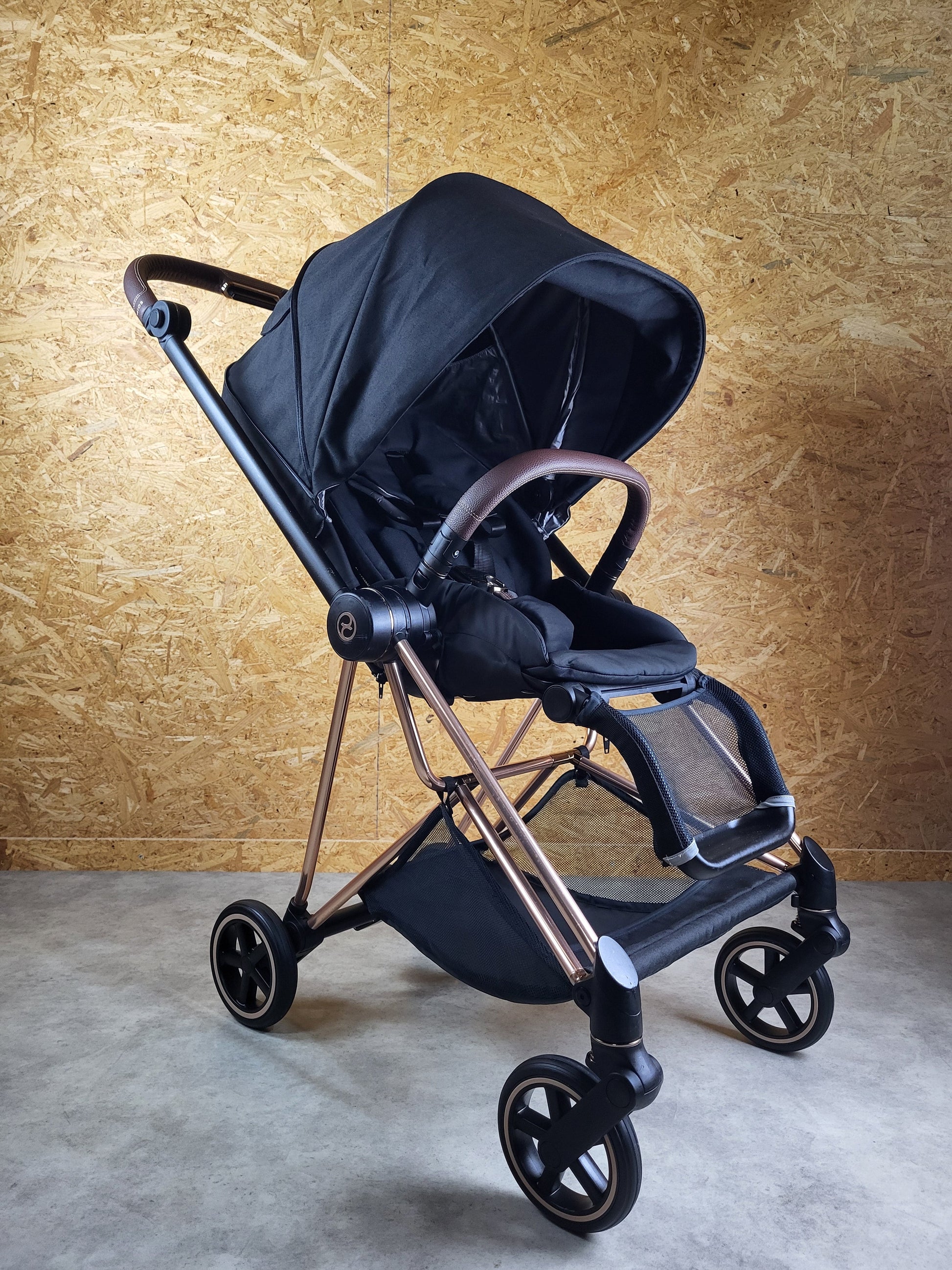 Cybex - Mios Kinderwagen (sportsitz und Aufsatz Rosegold) - Schwarz in sehr Gutem Zustand 19