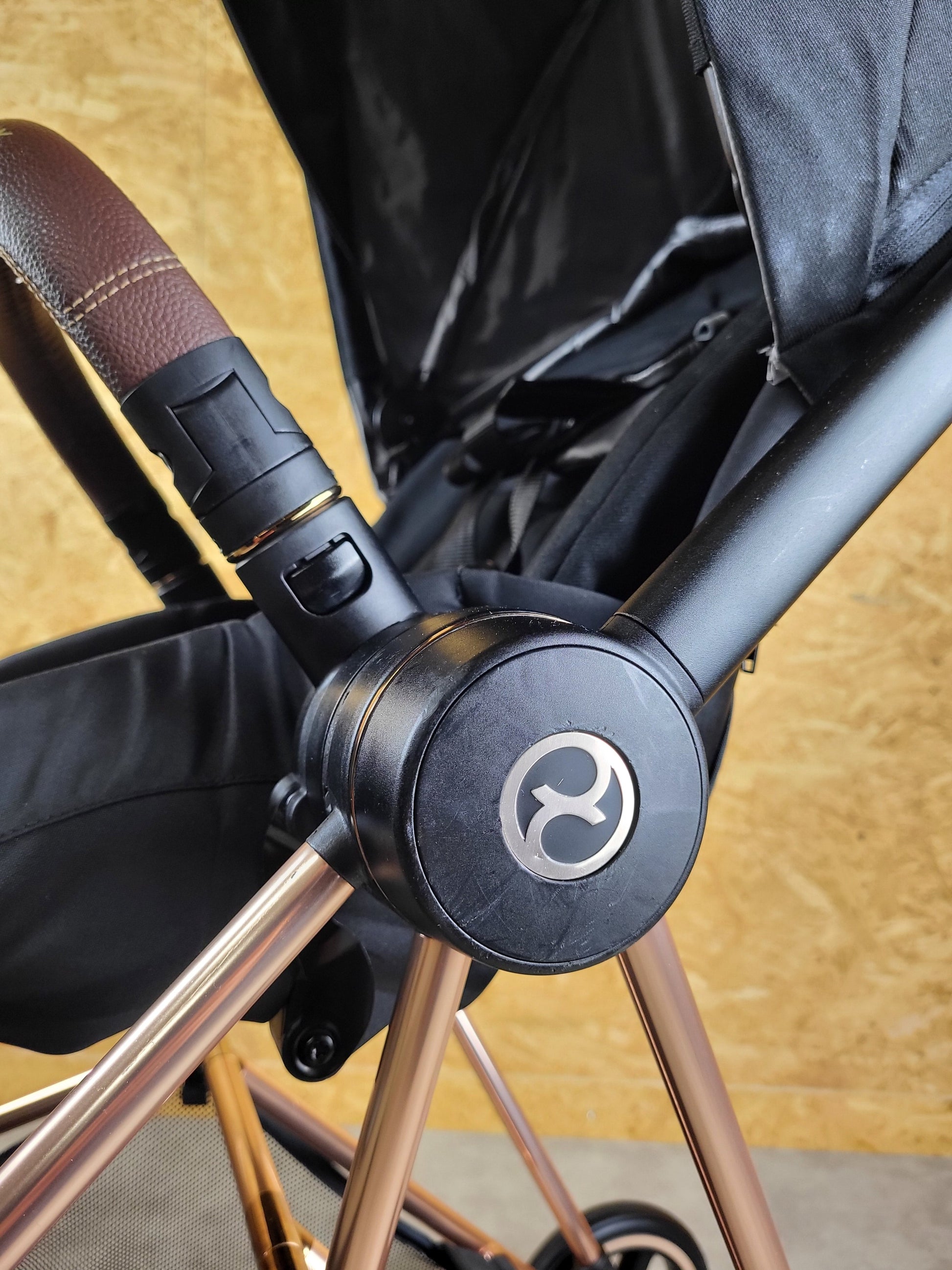 Cybex - Mios Kinderwagen (sportsitz und Aufsatz Rosegold) - Schwarz in sehr Gutem Zustand 12