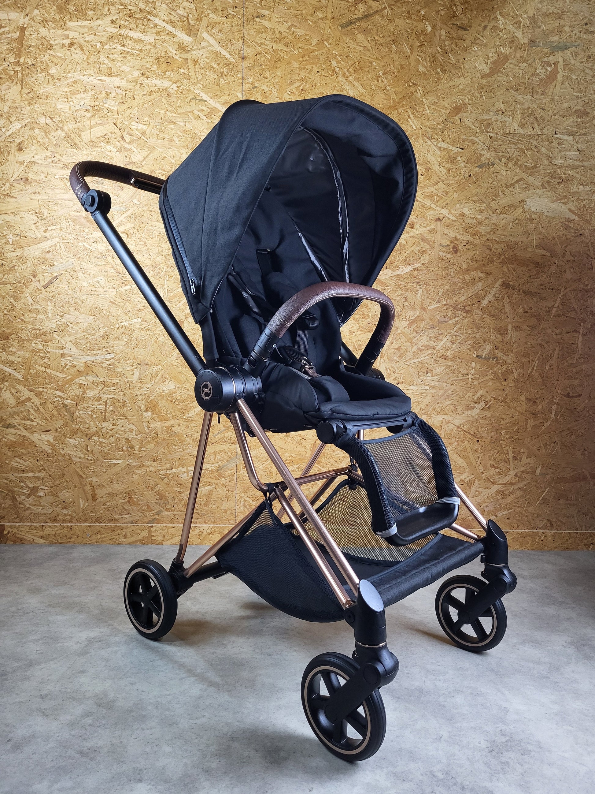 Cybex - Mios Kinderwagen (sportsitz und Aufsatz Rosegold) - Schwarz in sehr Gutem Zustand 17