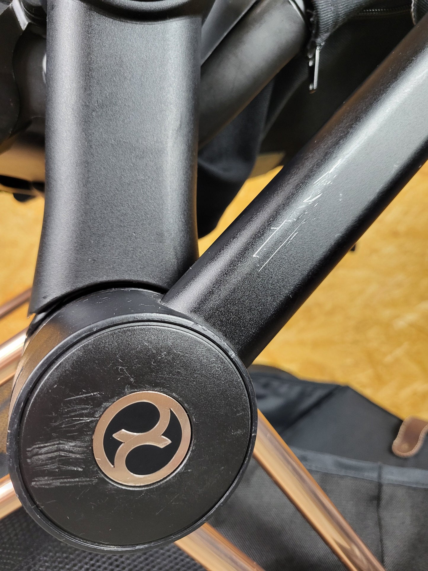 Cybex - Priam Kombikinderwagen (Sportsitz) - Schwarz in gutem Zustand
