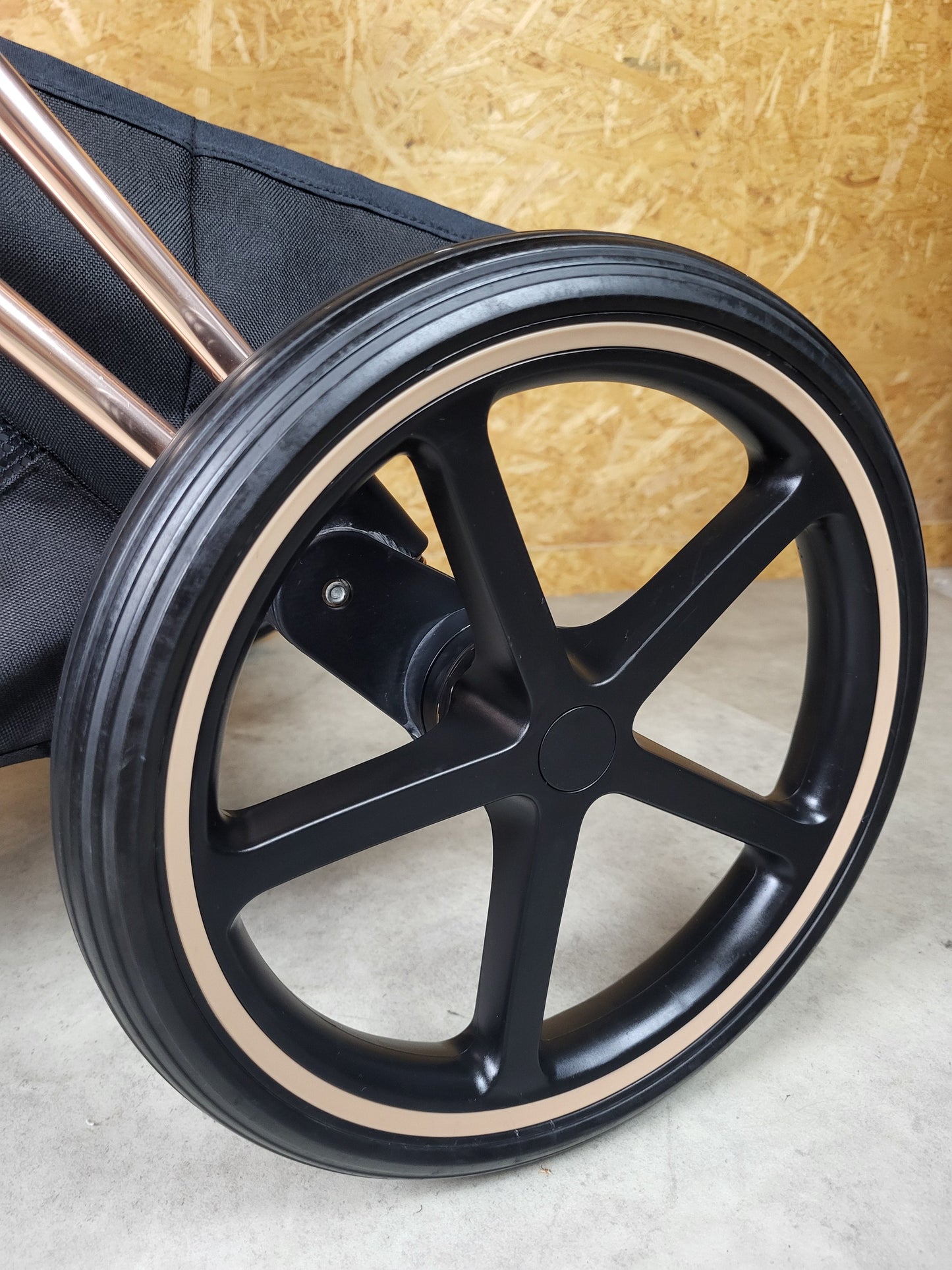 Cybex - Priam Kombikinderwagen (Sportsitz) - Schwarz in gutem Zustand