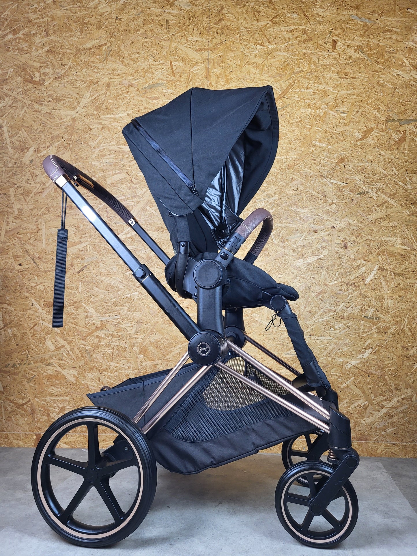 Cybex - Priam Kombikinderwagen (Sportsitz) - Schwarz in gutem Zustand