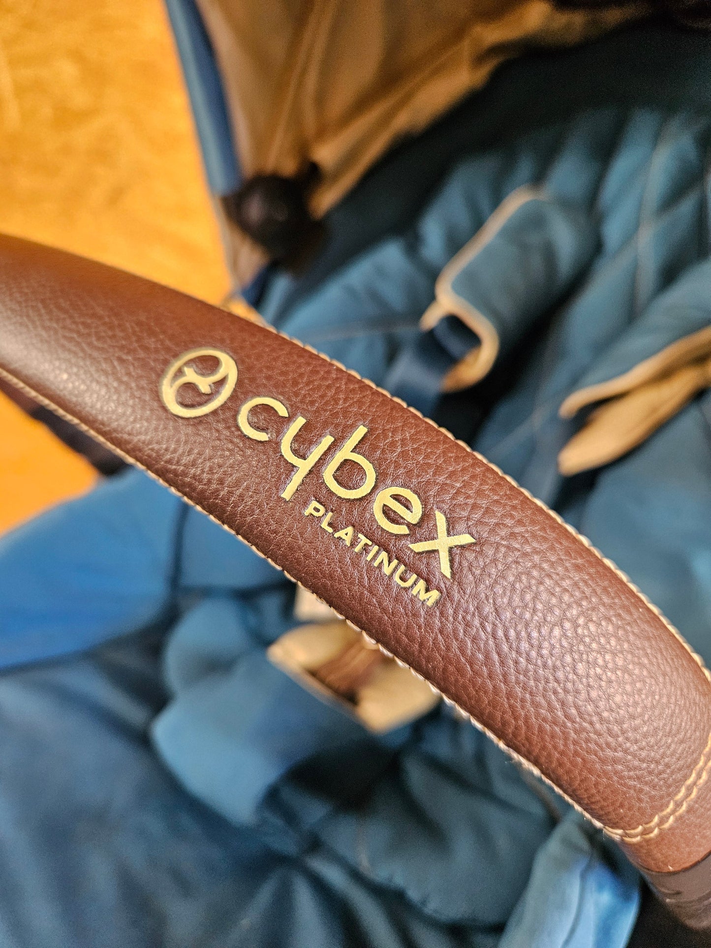 Cybex - Priam Platinum Kombikinderwagen (Gestell und Babywanne) - Montain Blue in sehr gutem Zustand