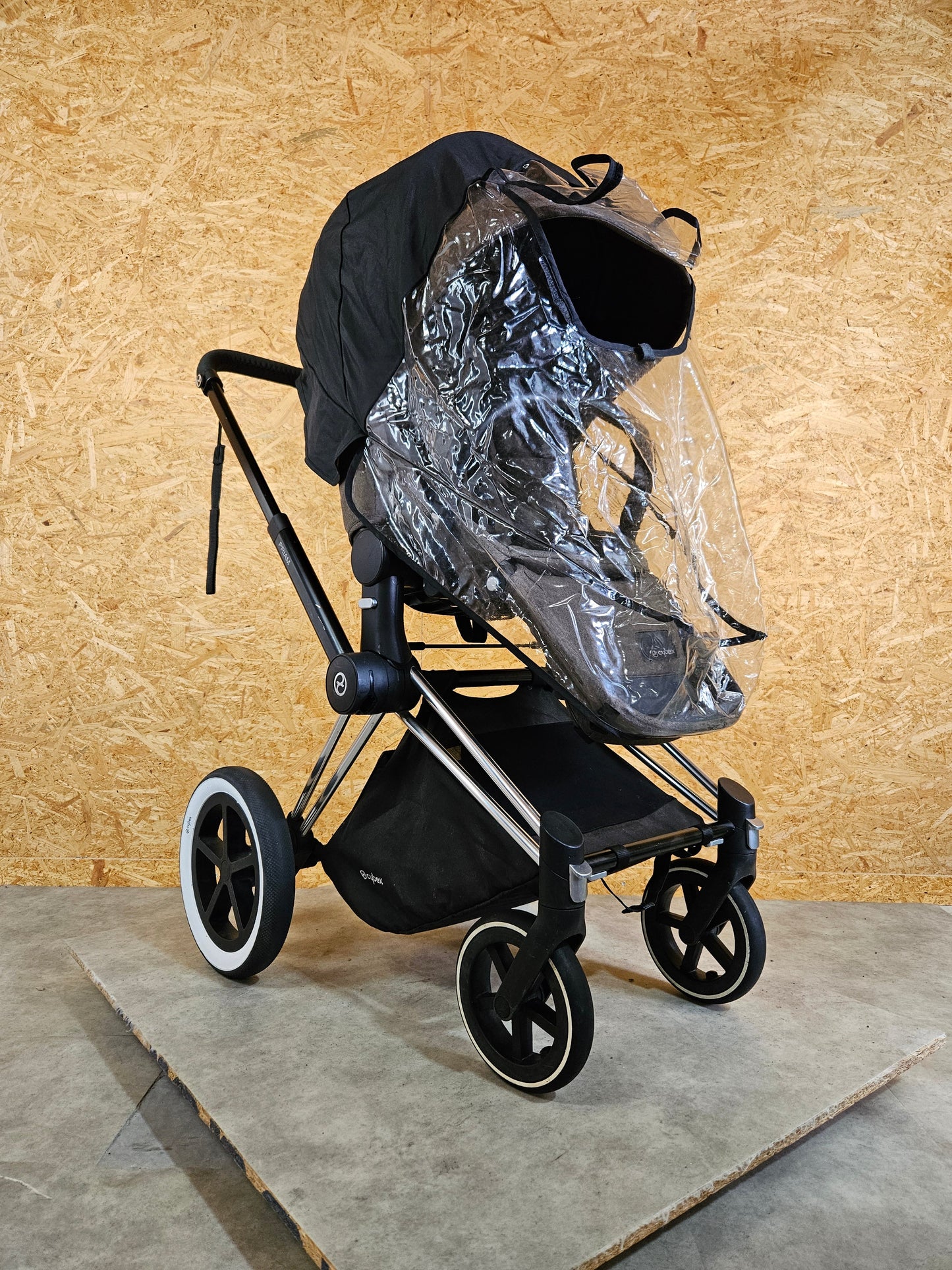 Cybex - Priam Platinum Kombikinderwagen (Sportsitz und Babywanne) - Beige in gutem Zustand