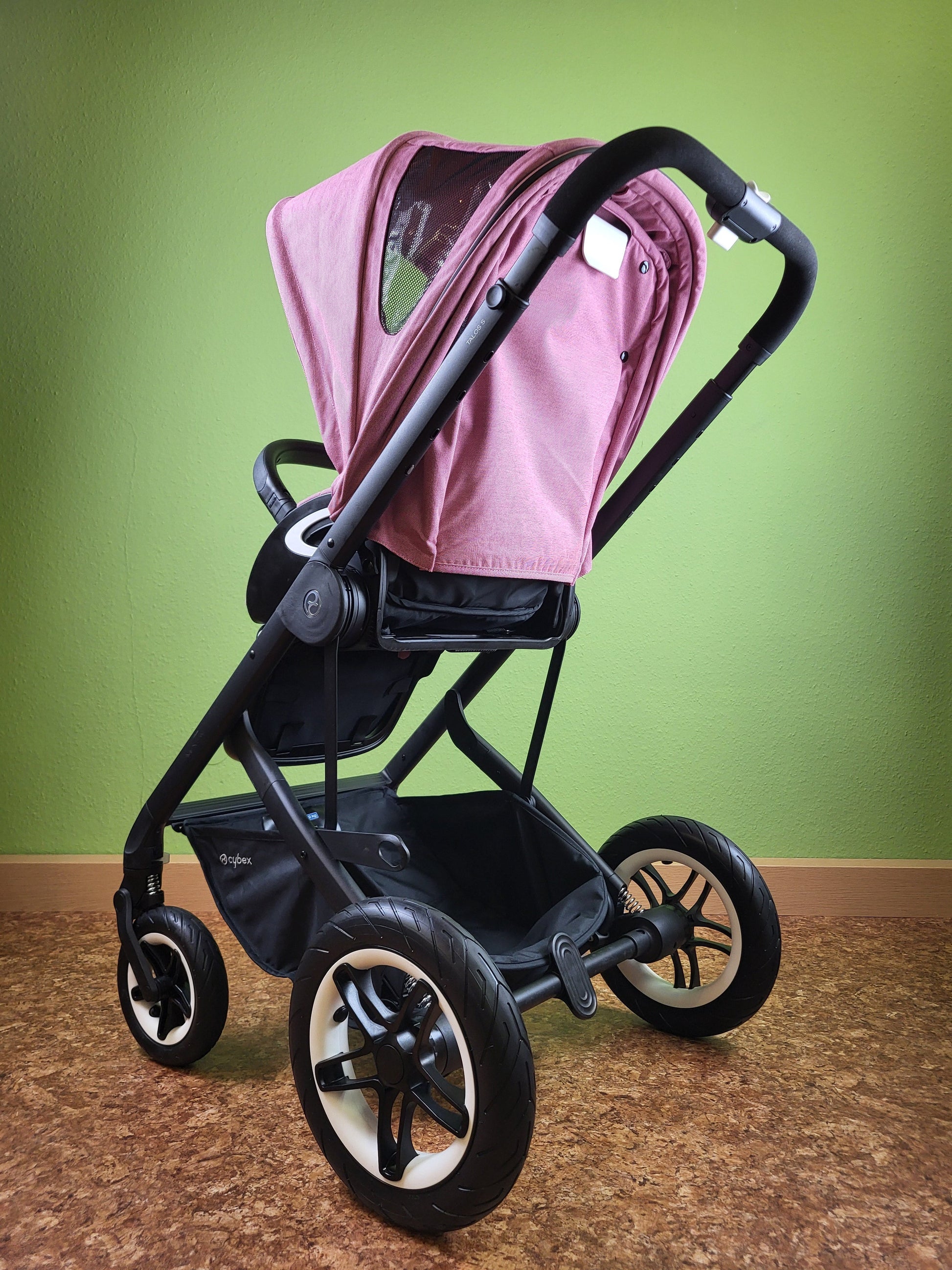 Cybex Talos Lux s - Buggy Kinderwagen Magnola Mit Fußabdeckung - 2024 Rosa / Sehr Gut 6