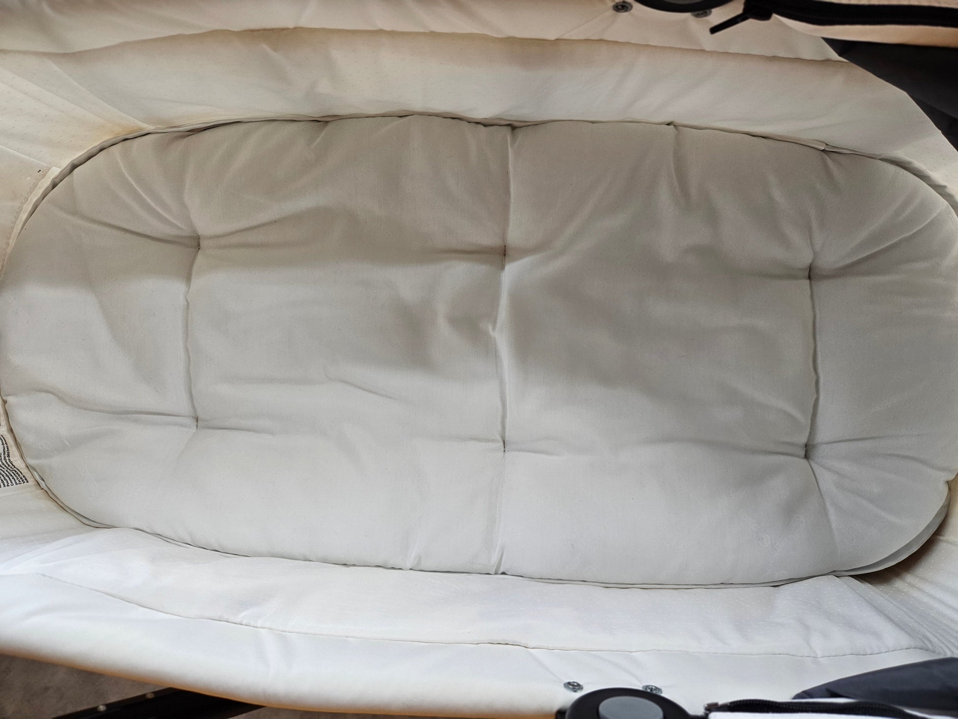 Emmaljunga - Nxt90 Flat Outdoor Kombikinderwagen (sportsitz und Liegewanne) - Schwarz / Weiß in Gutem Zustand am Besten