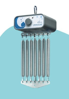 Federwiege Swing2sleep - Heia Komplett-set (federwiegen-motor und Netzhängematte mit Bügel) in sehr Gutem Zustand 2
