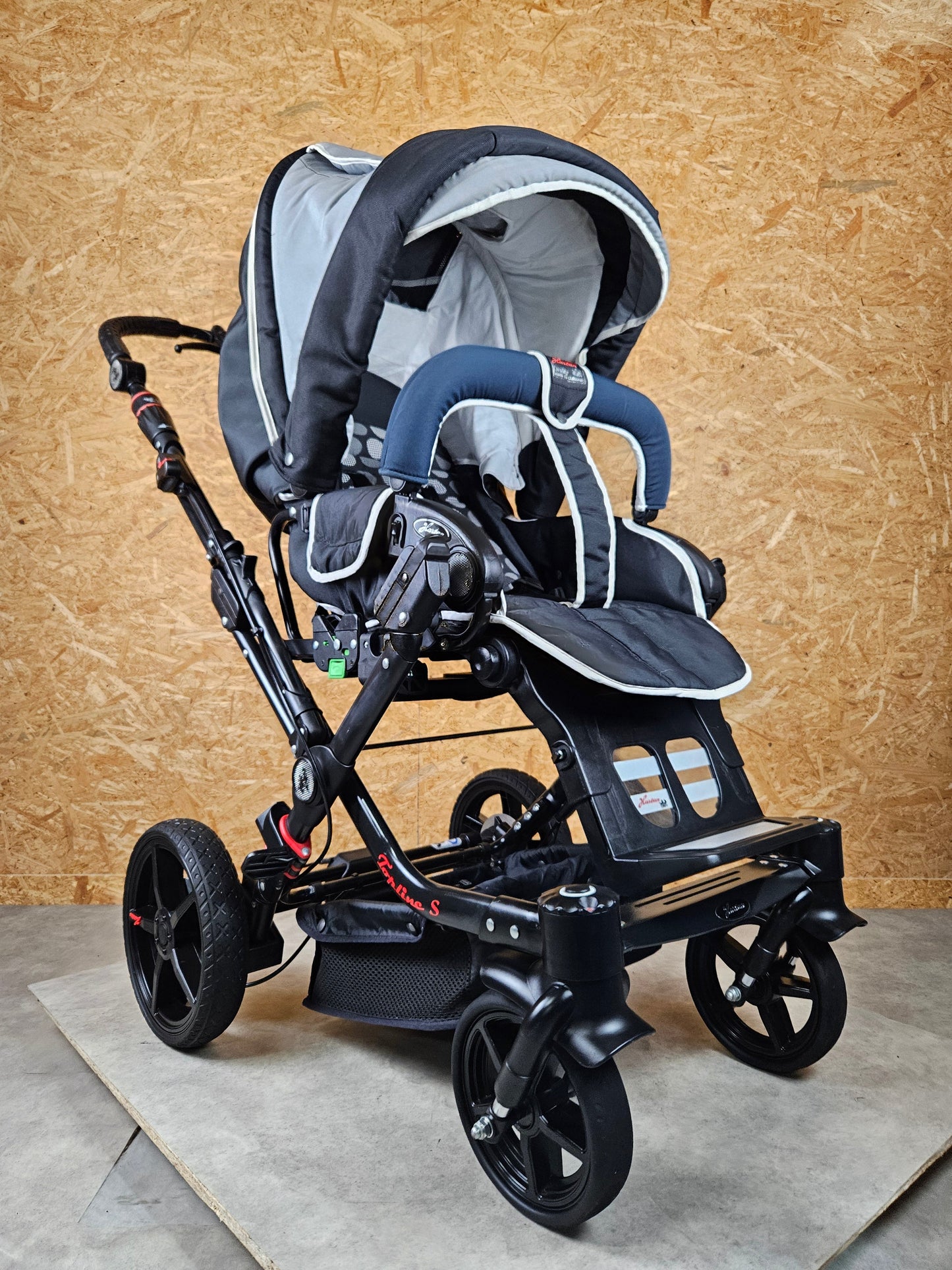 Hartan - Topline s Kombikinderwagen (babywanne und Sportsitz) - Blau - in Gutem Zustand Kinderwagen 1
