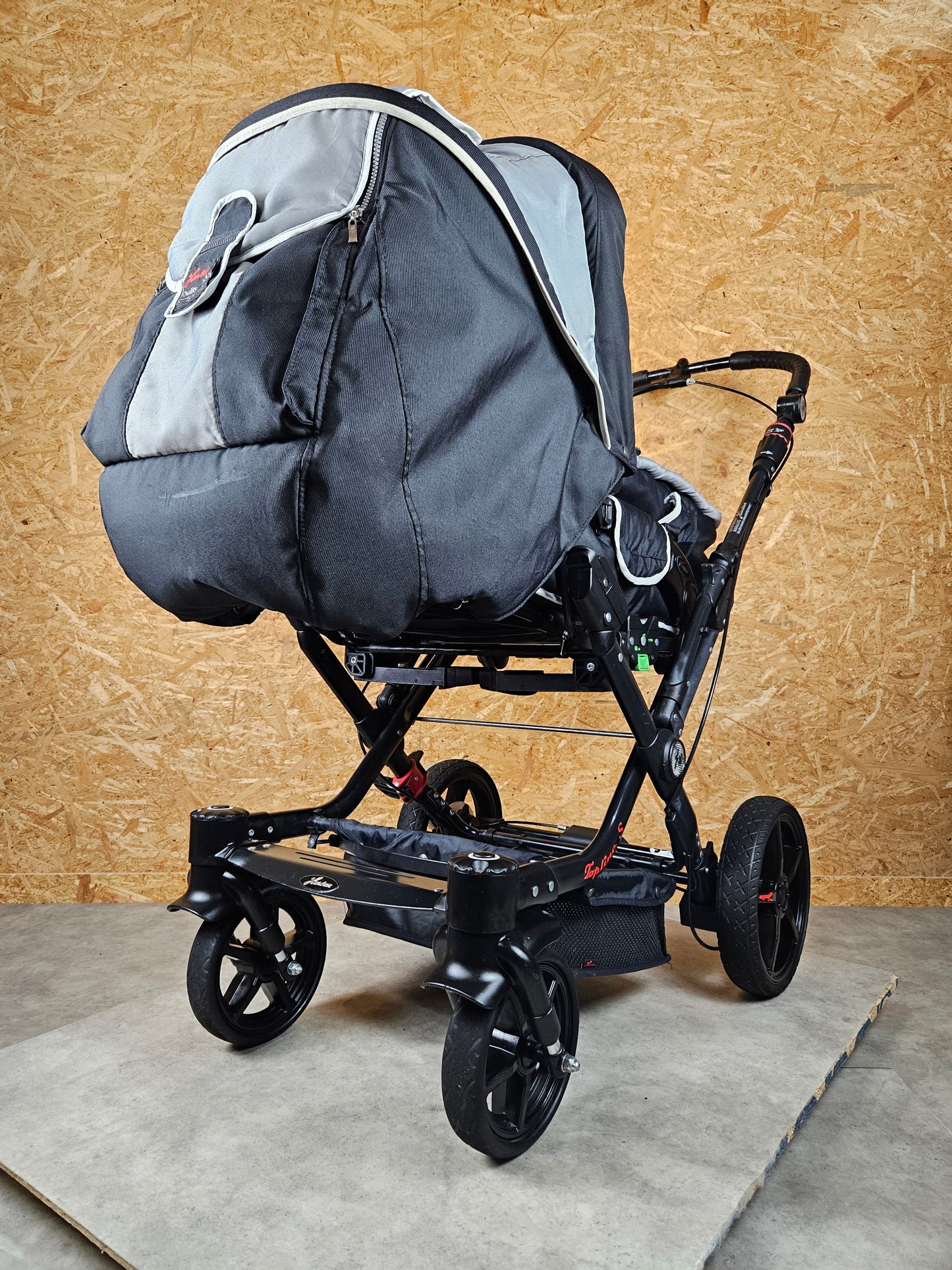 Hartan - Topline s Kombikinderwagen (babywanne und Sportsitz) - Blau - in Gutem Zustand Kinderwagen 4