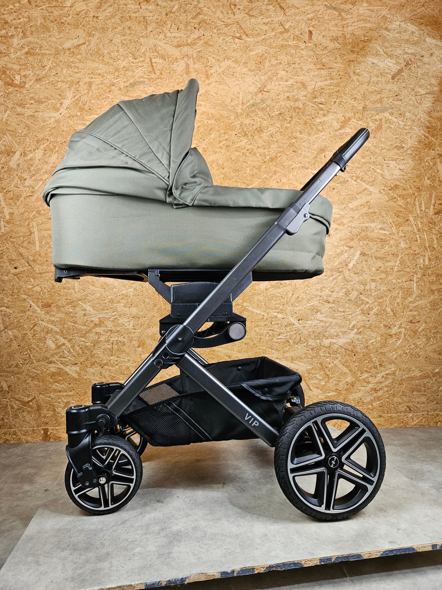 Hartan - VIP GTS Kombikinderwagen (Babywanne und Sportsitz) - Grün 757 in sehr gutem Zustand