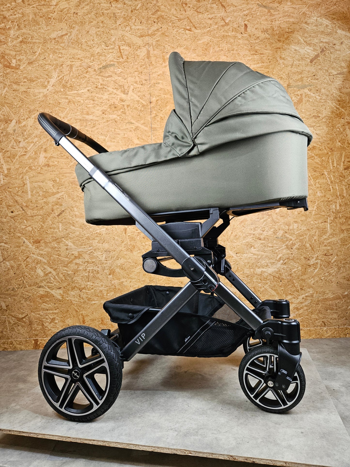 Hartan - VIP GTS Kombikinderwagen (Babywanne und Sportsitz) - Grün 757 in sehr gutem Zustand
