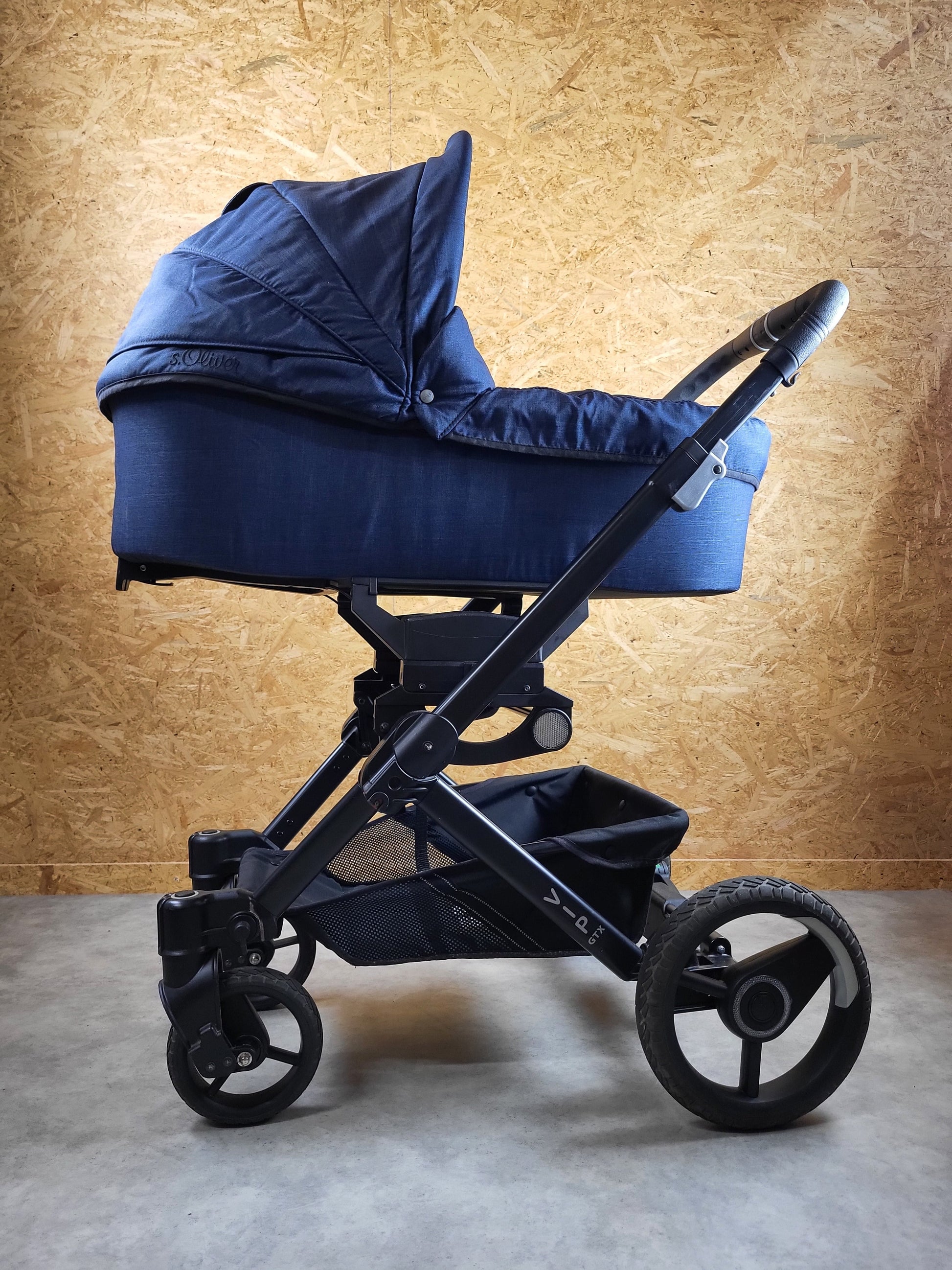 Hartan - Vip Gtx Kombikinderwagen (babywanne und Sportsitz) - Blau in sehr Gutem Zustand Kinderwagen 3