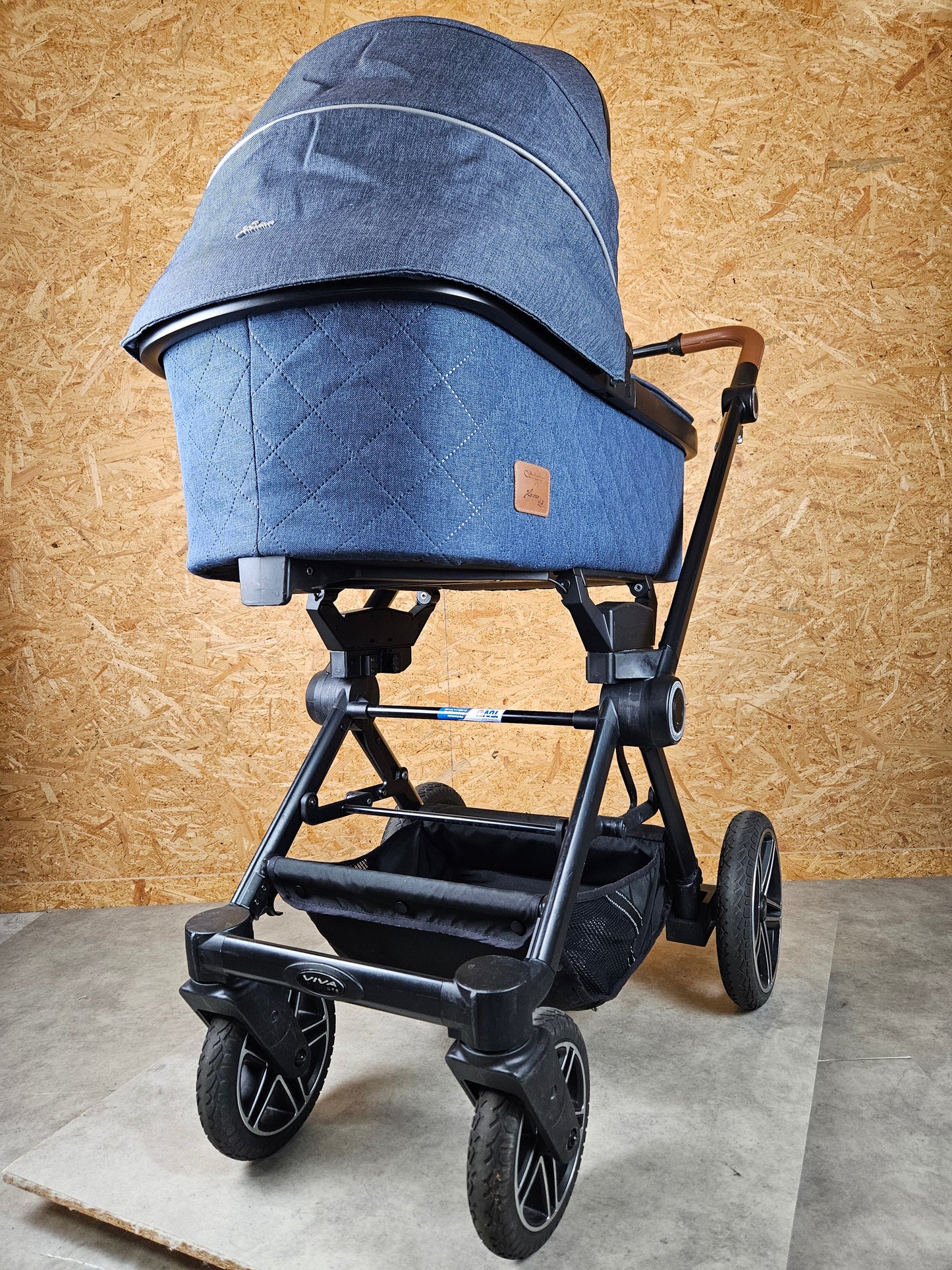 Hartan - Viva GTR Kombikinderwagen (Babywanne und Sportsitz) - Blau in sehr gutem Zustand