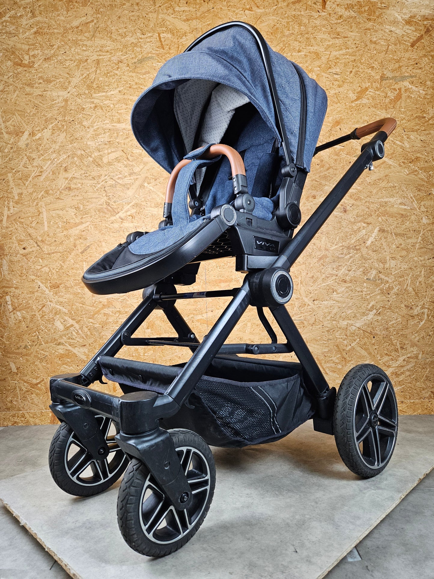 Hartan - Viva GTR Kombikinderwagen (Babywanne und Sportsitz) - Blau in sehr gutem Zustand