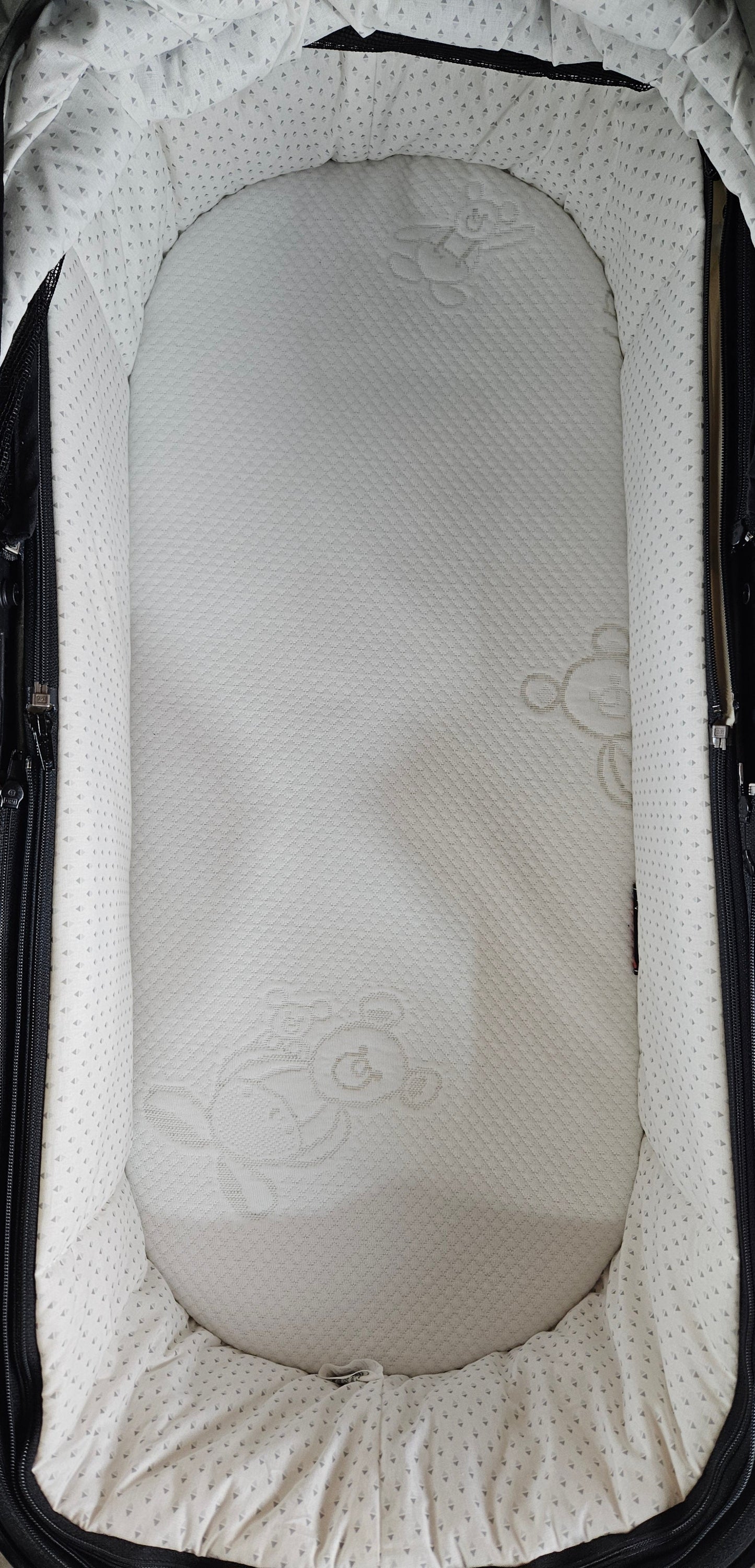 Hartan - Viva Kombikinderwagen (babywanne und Sportsitz) - Grau wie Neu - Inkl. Wickeltasche Fußsack Poussette 20