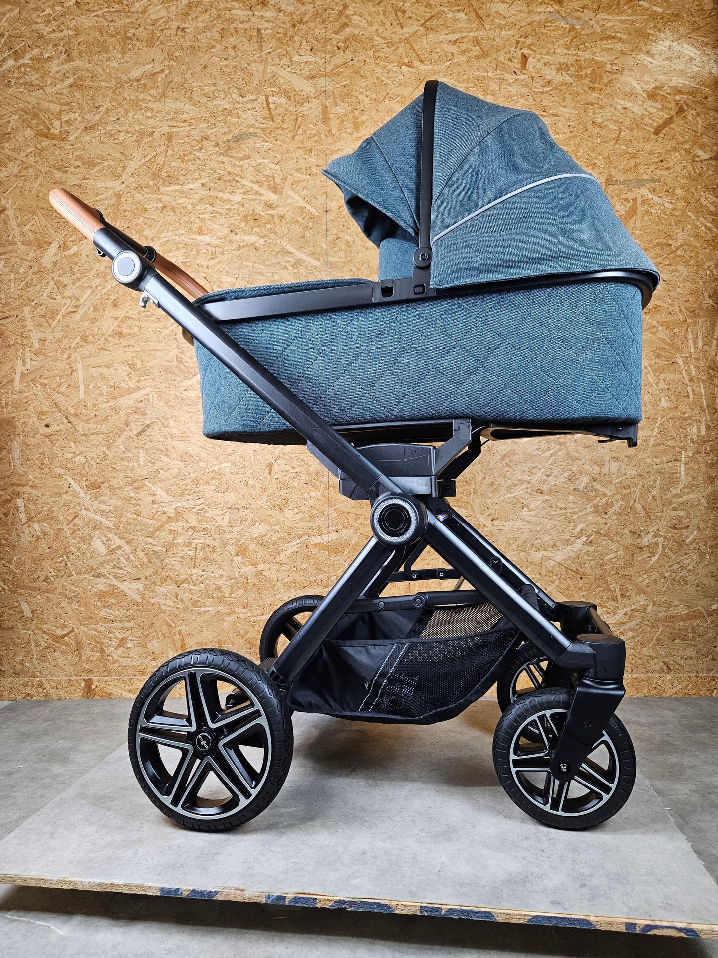 Hartan - Viva GTR Kombikinderwagen (Babywanne und Sportsitz) - Petrol wie neu