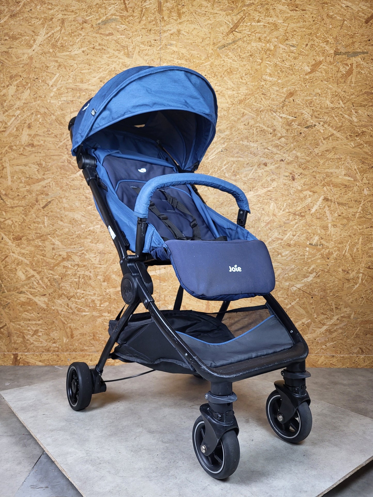 Joie Pact Stroller with Flat Reclining seat - Blau in gutem Zustand