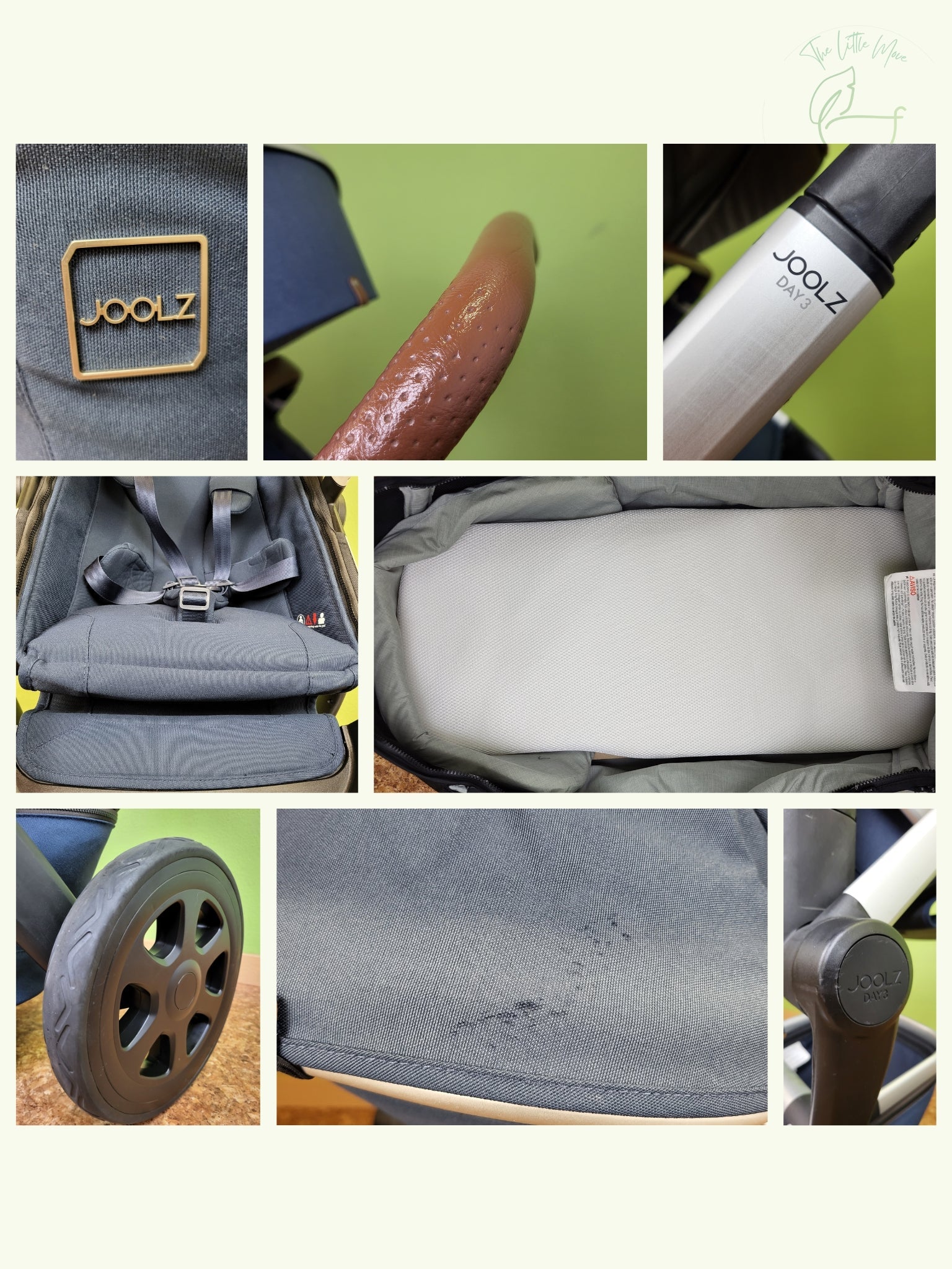 Joolz - Day 3 Earth Parrot Blue Kombikinderwagen Kinderwagen 22